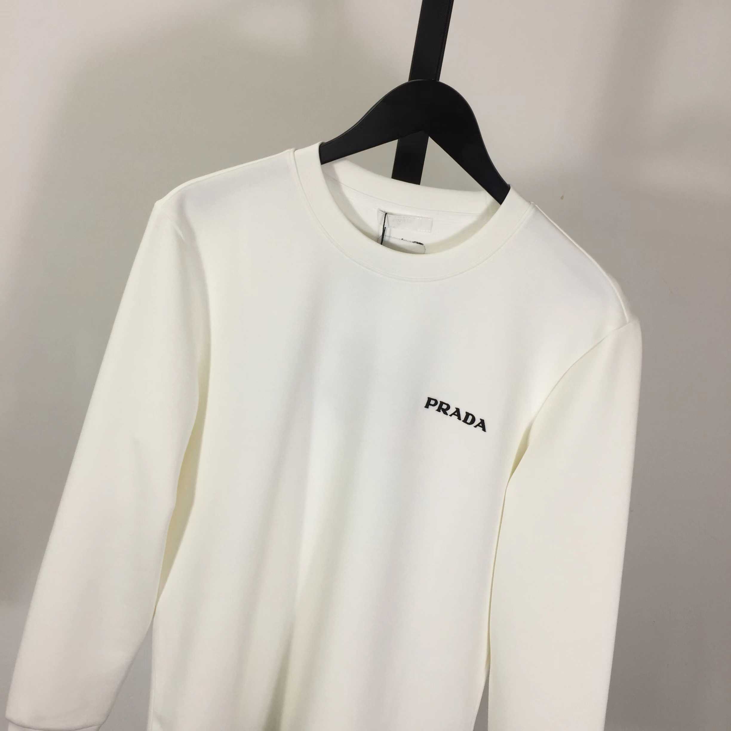 Prada Cotton Sweatshirt - FashionPlug