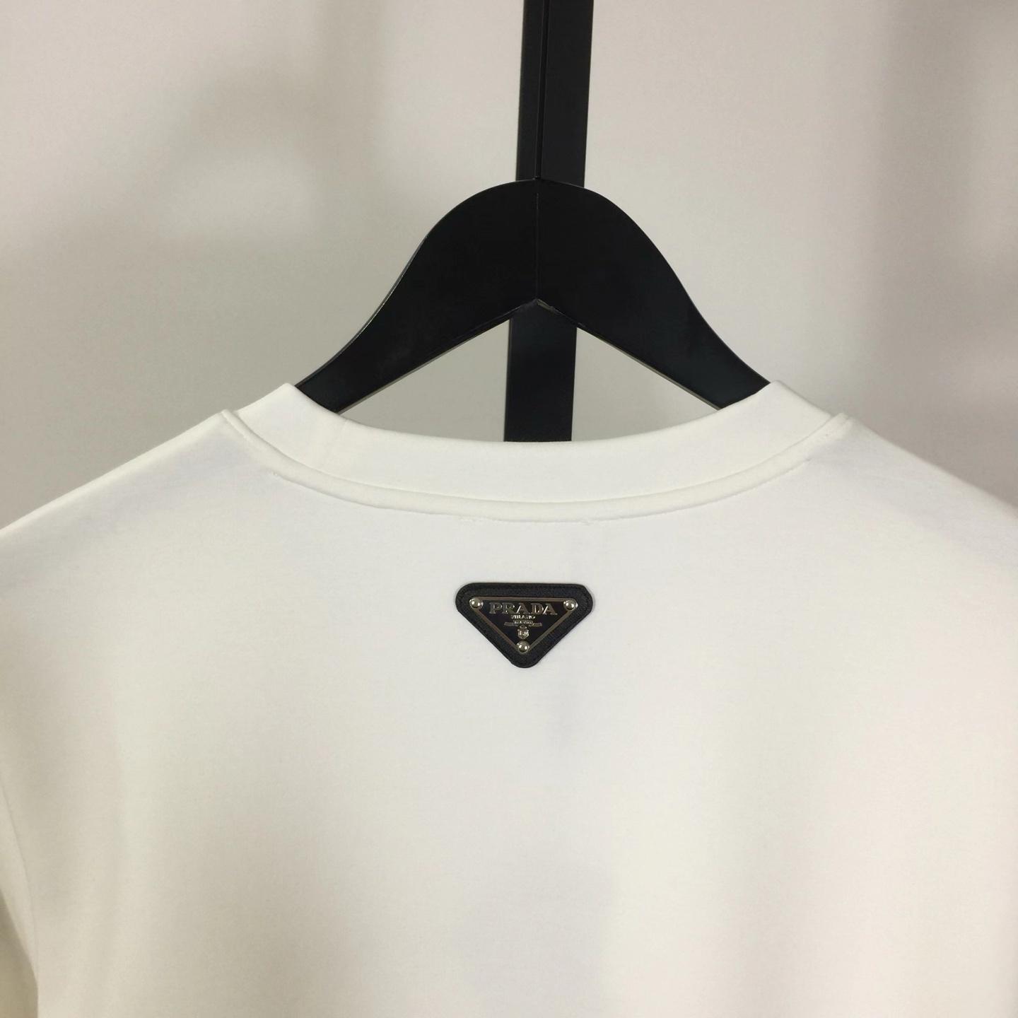 Prada Cotton Sweatshirt - FashionPlug