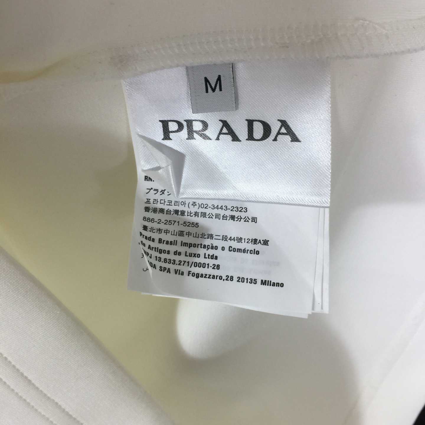 Prada Cotton Sweatshirt - FashionPlug