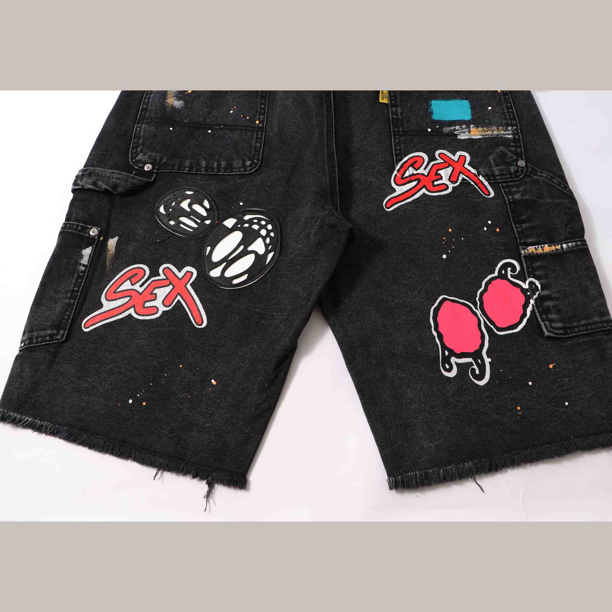 Chrome Hearts Denim Shorts - FashionPlug