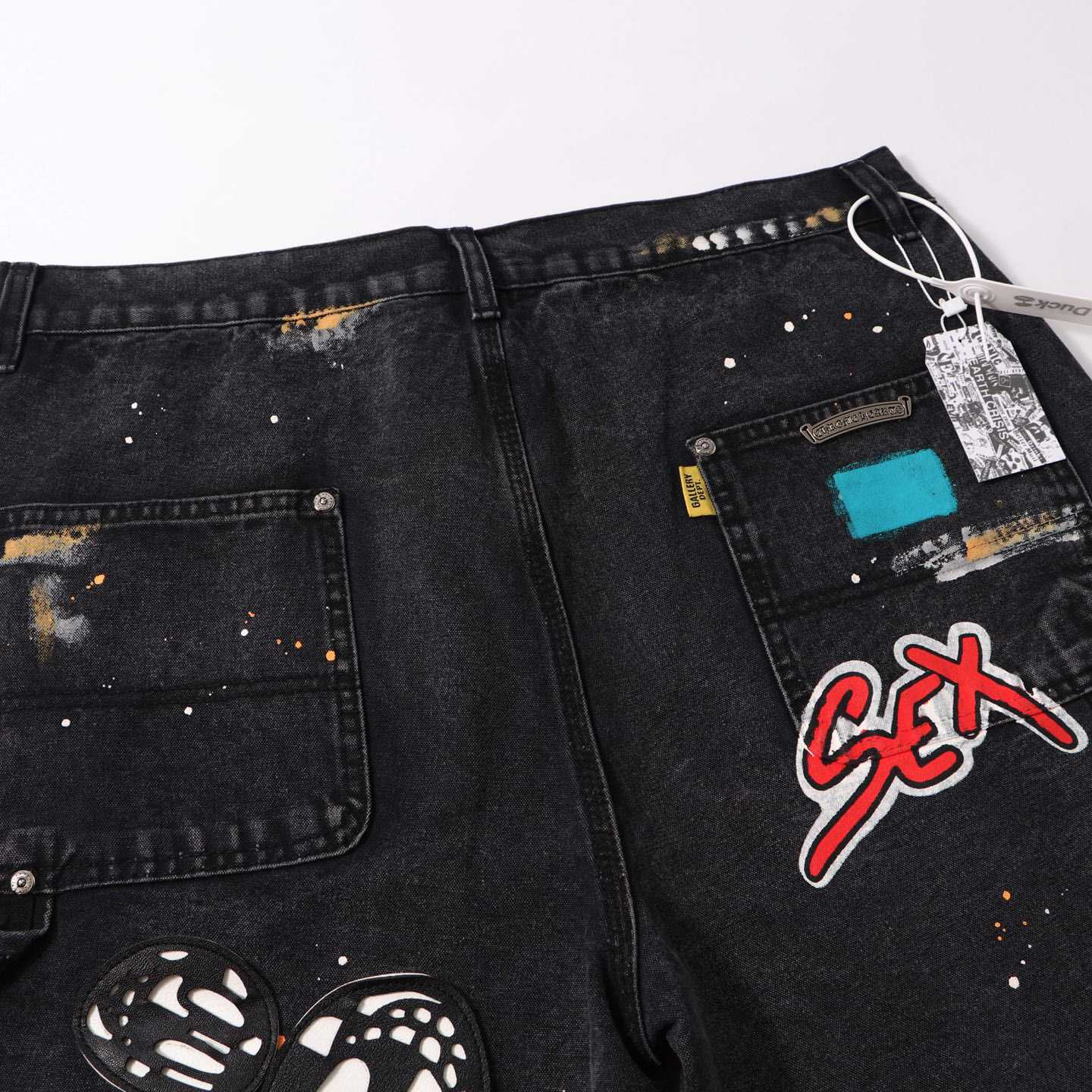 Chrome Hearts Denim Shorts - FashionPlug