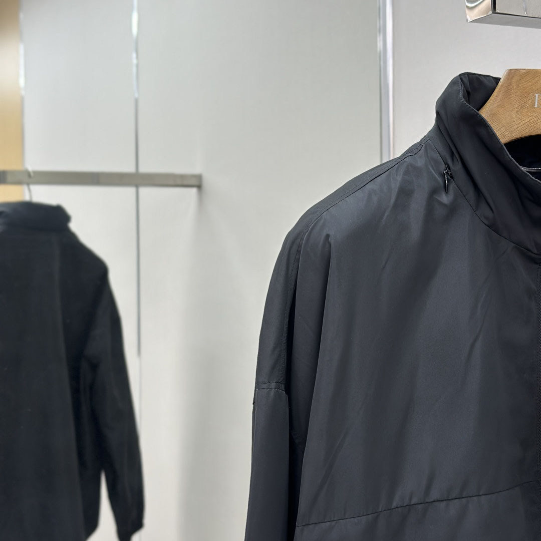 Saint Laurent Blouson In Serge - FashionPlug