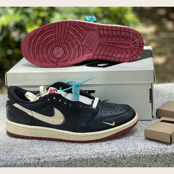 Nigel Sylvester x Jordan Air Jordan 1 Low OG Nitro Better With Time    IB8958-001 - FashionPlug