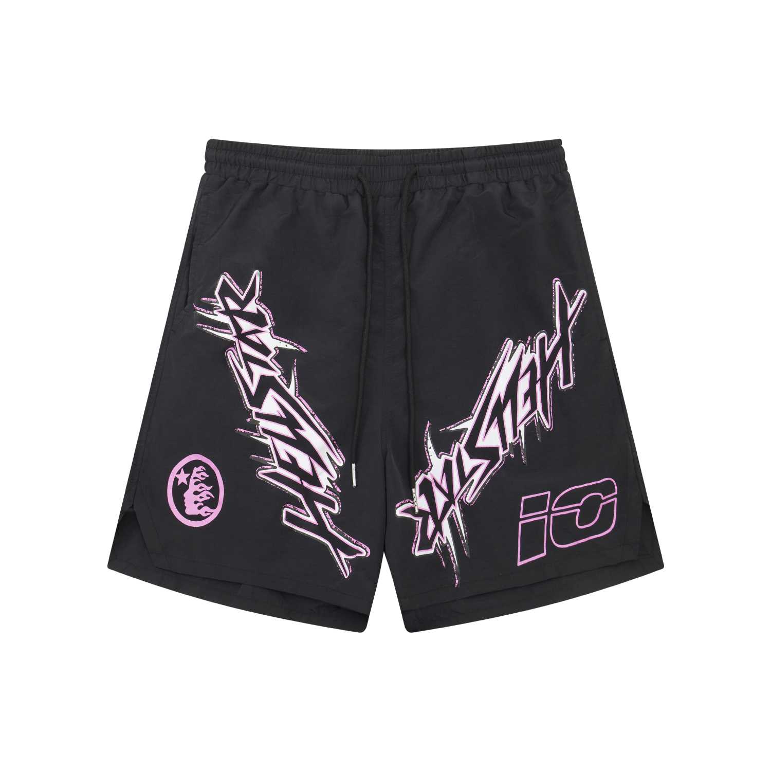 Hellstar Waxed Nylon Athletic Shorts - FashionPlug