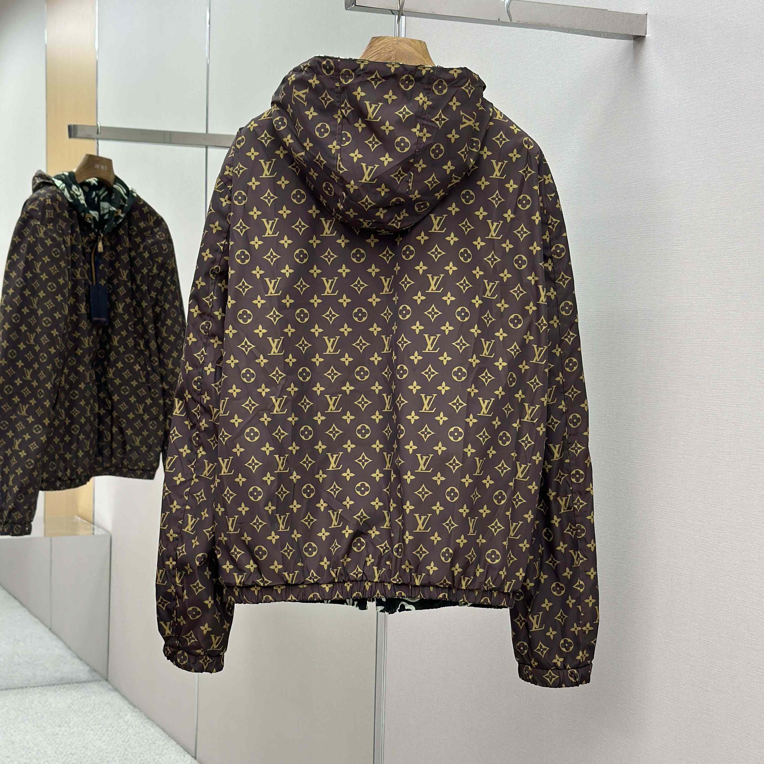 Louis Vuitton Monogram Reversible Windbreaker   1AILQT - FashionPlug