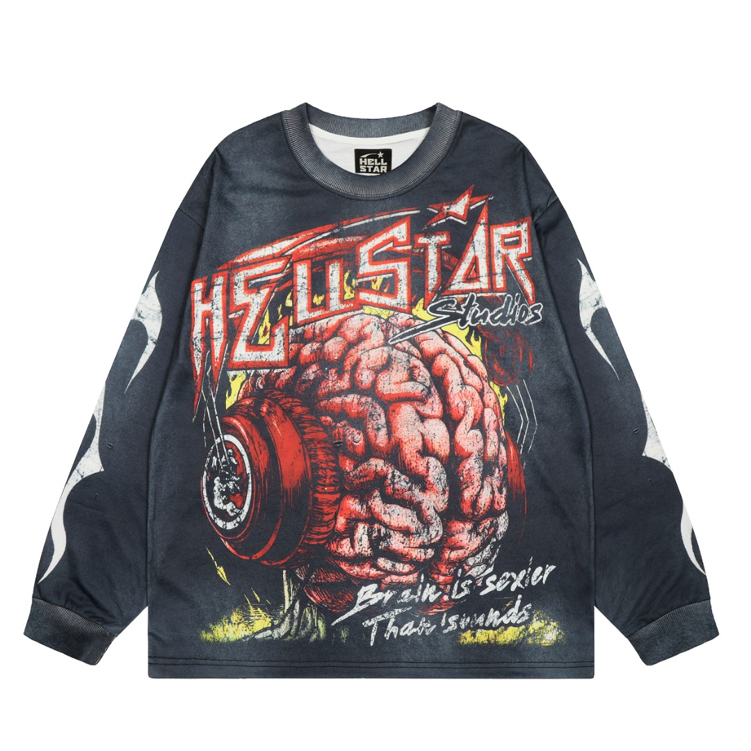 Hellstar Longsleeve Tee - FashionPlug