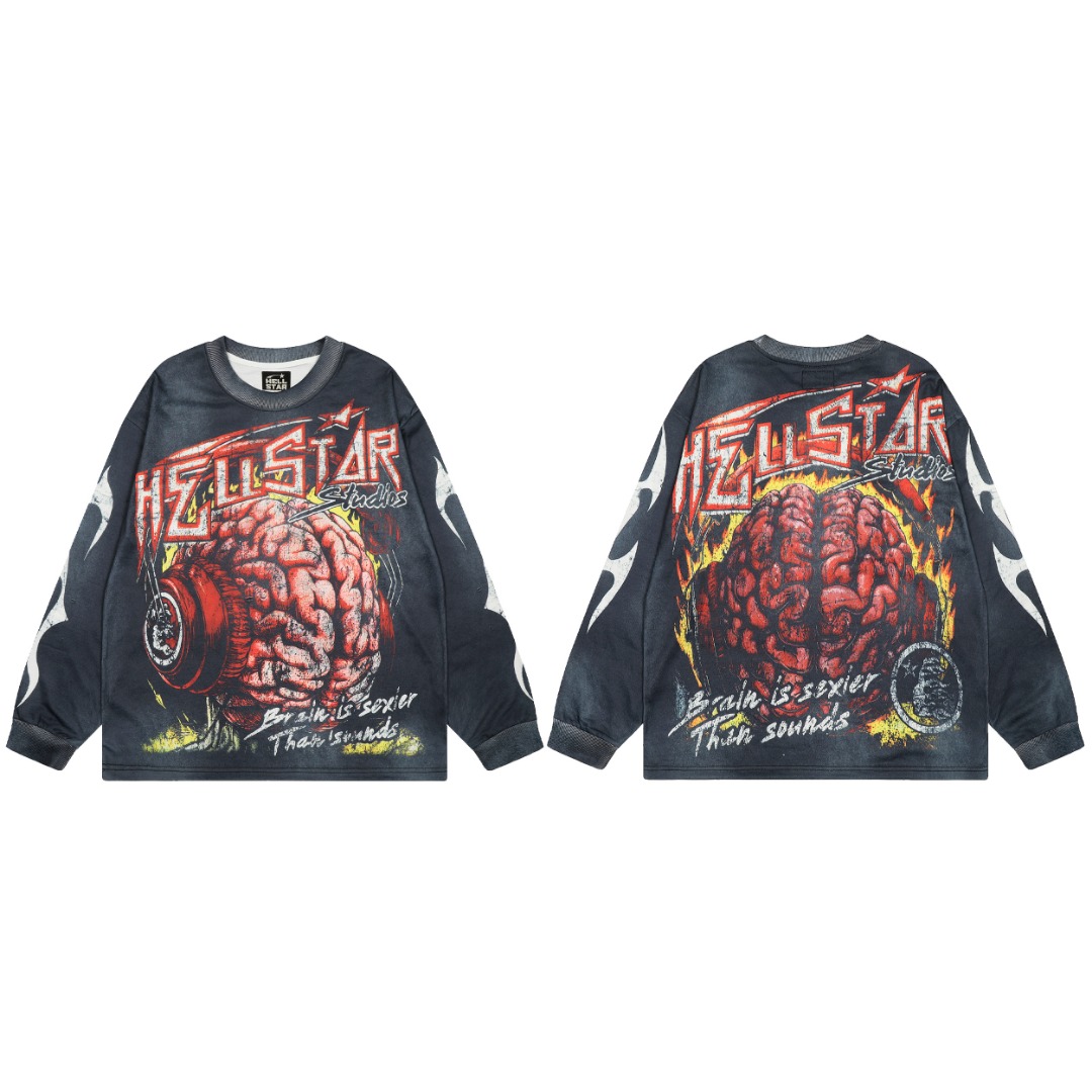 Hellstar Longsleeve Tee - FashionPlug