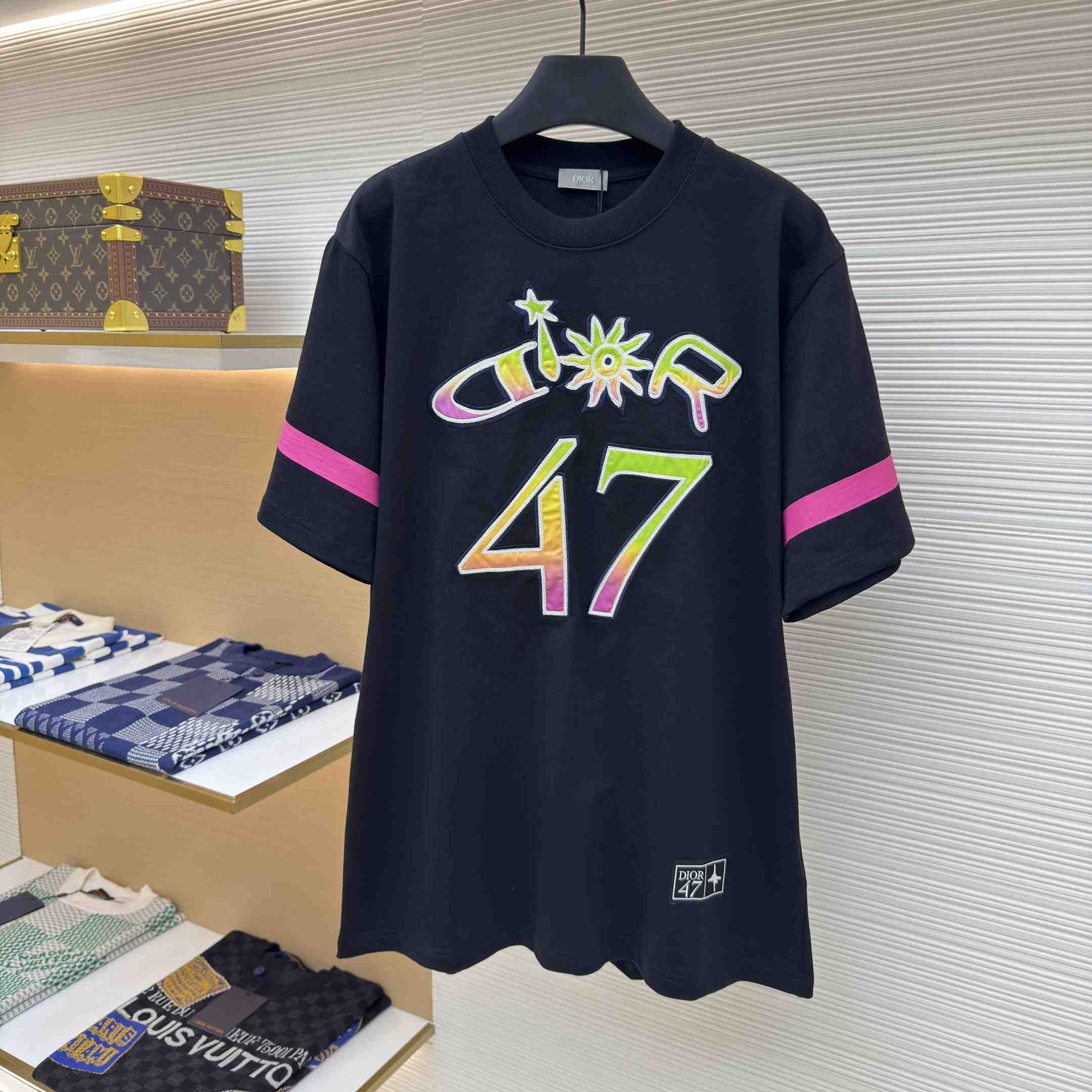 Dior And Lewis Hamilton T-Shirt, Relaxed Fit  - FashionPlug