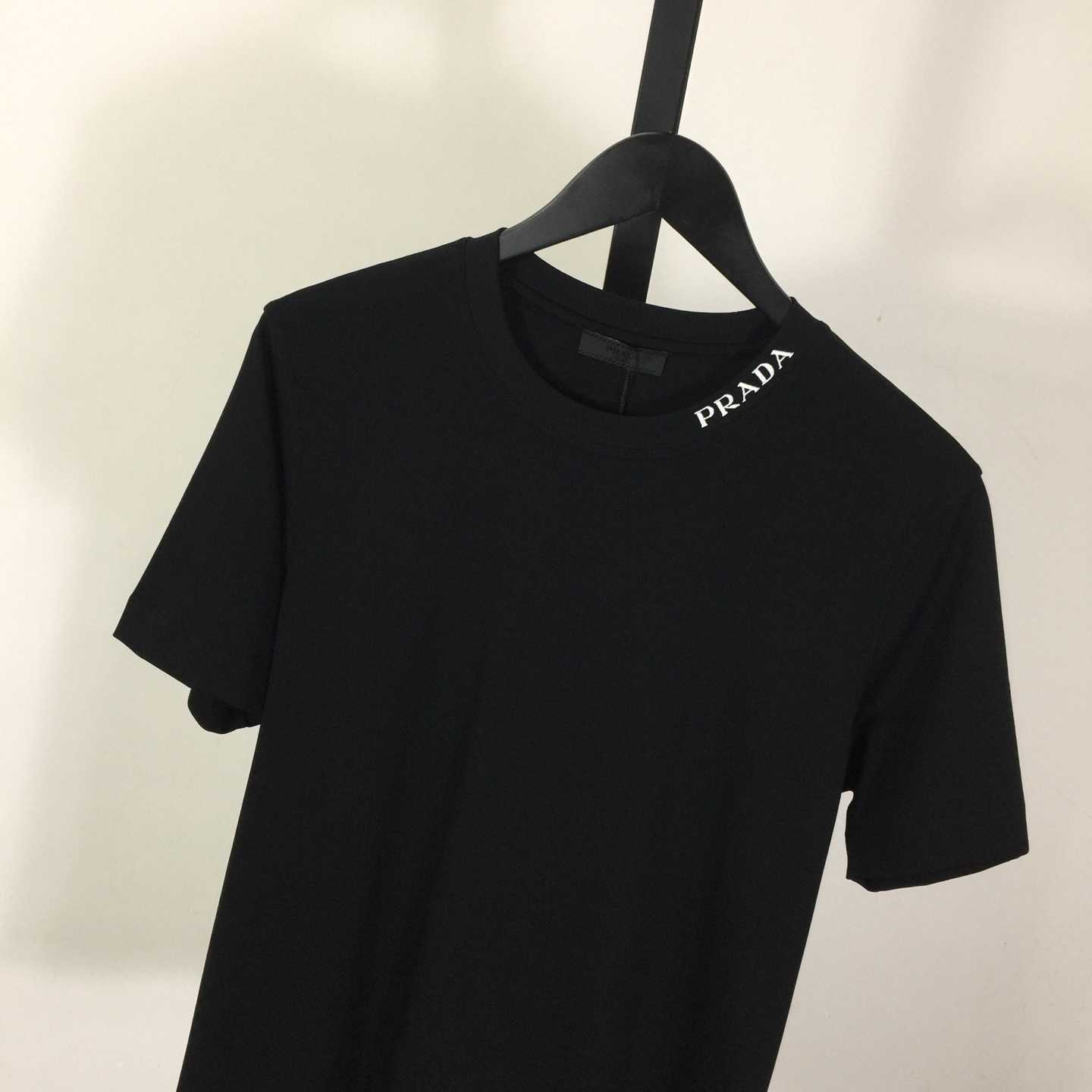 Prada Logo Cotton Tee - FashionPlug