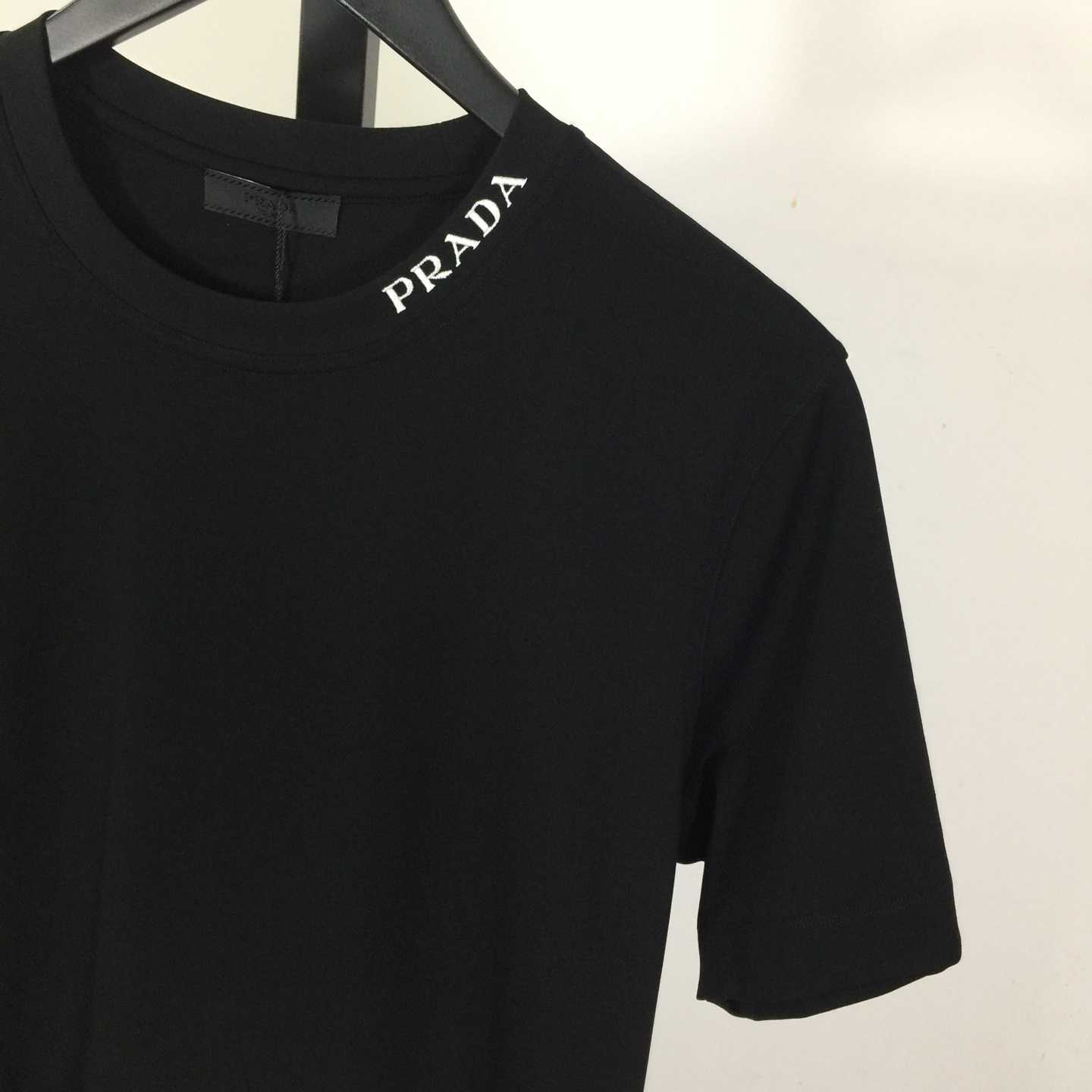 Prada Logo Cotton Tee - FashionPlug