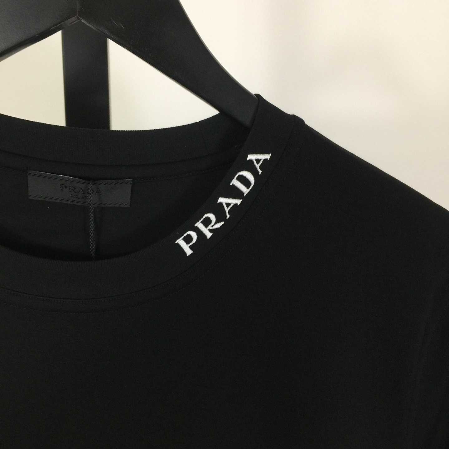 Prada Logo Cotton Tee - FashionPlug