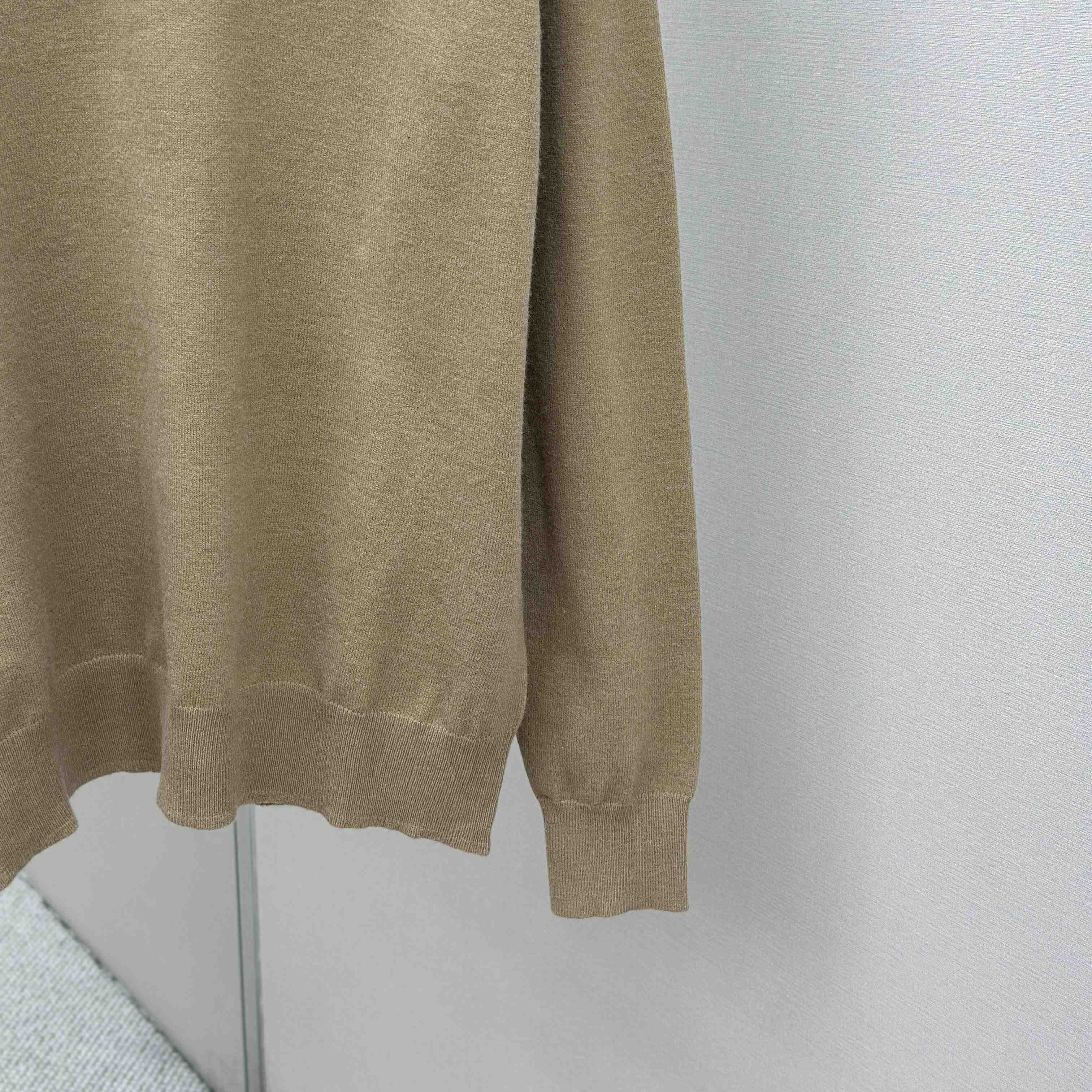 Burberry Long-sleeve Cashmere Blend Polo Shirt - FashionPlug