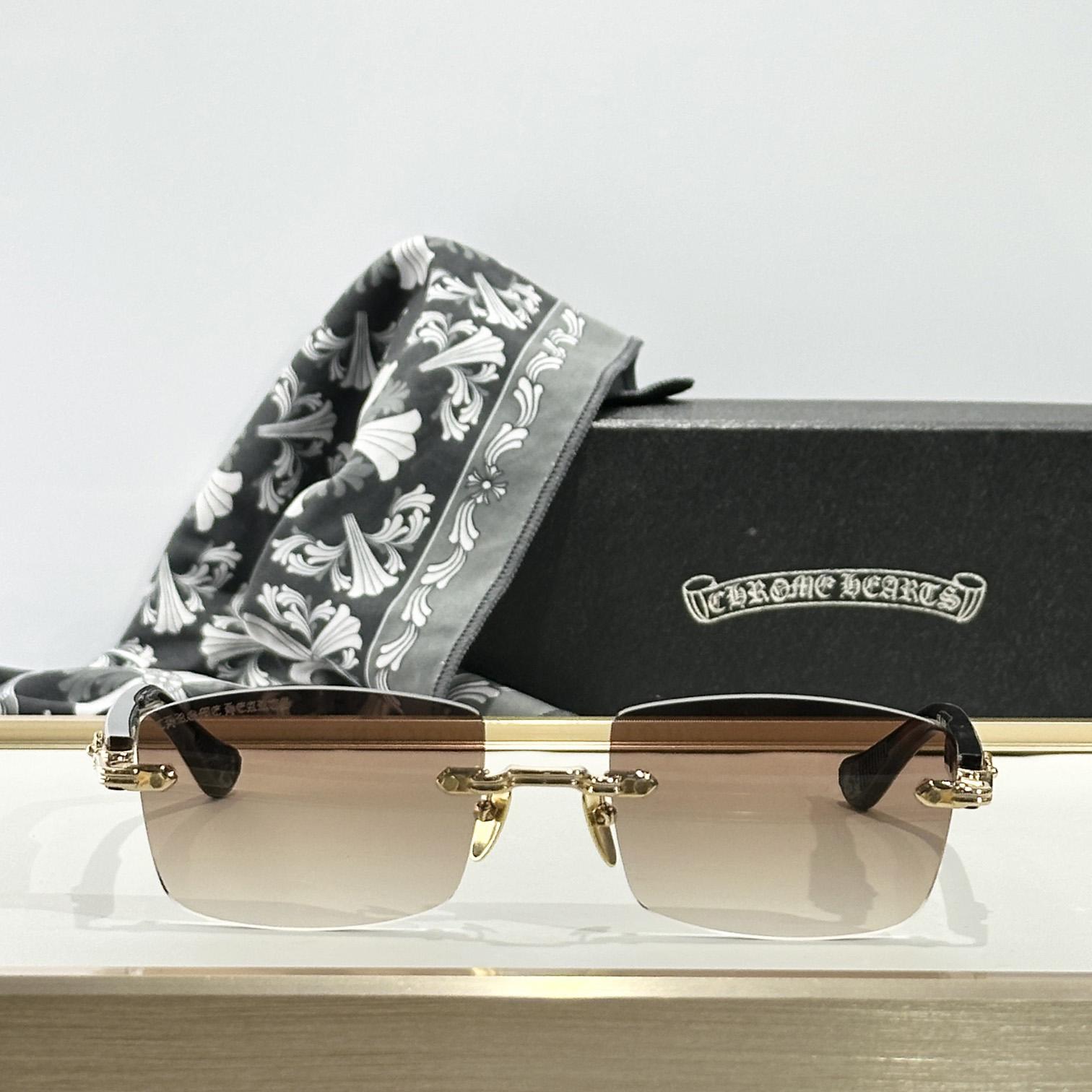 Chrome Hearts DEEP II Glasses - FashionPlug