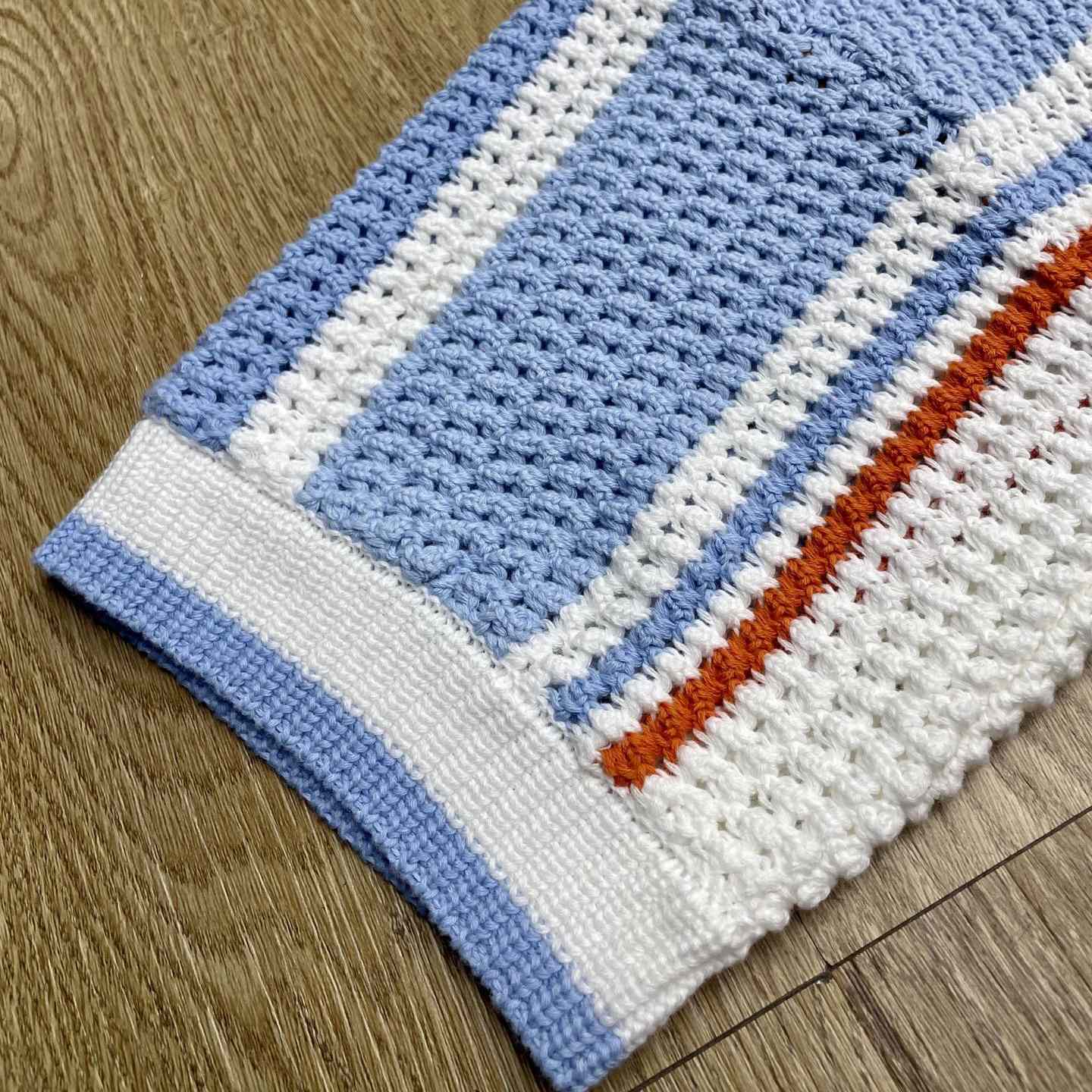 Casablanca Cotton Tennis Short Sleeve Crochet Shirt    D0103 - FashionPlug