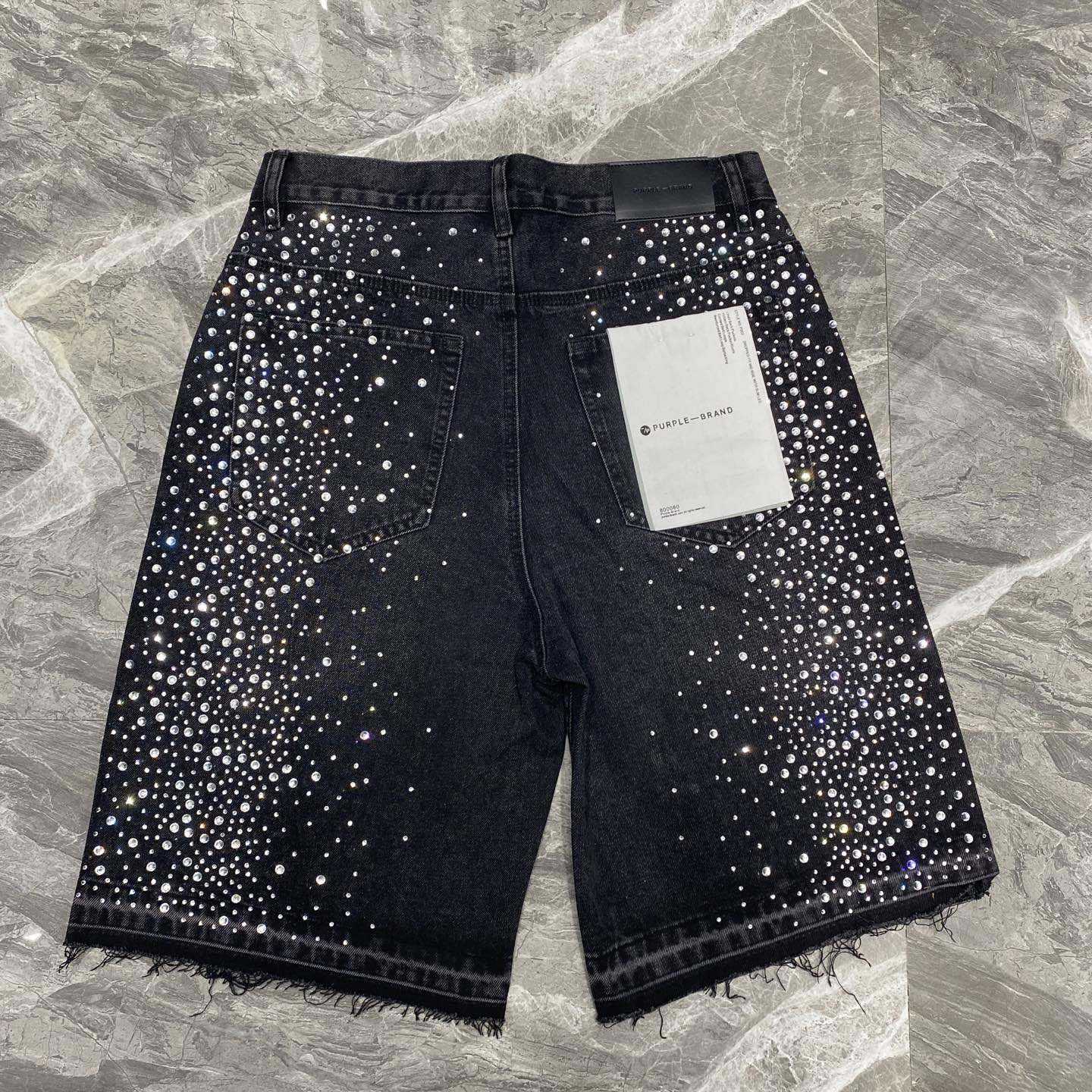 Purple-Brand Shorts   5103 - FashionPlug