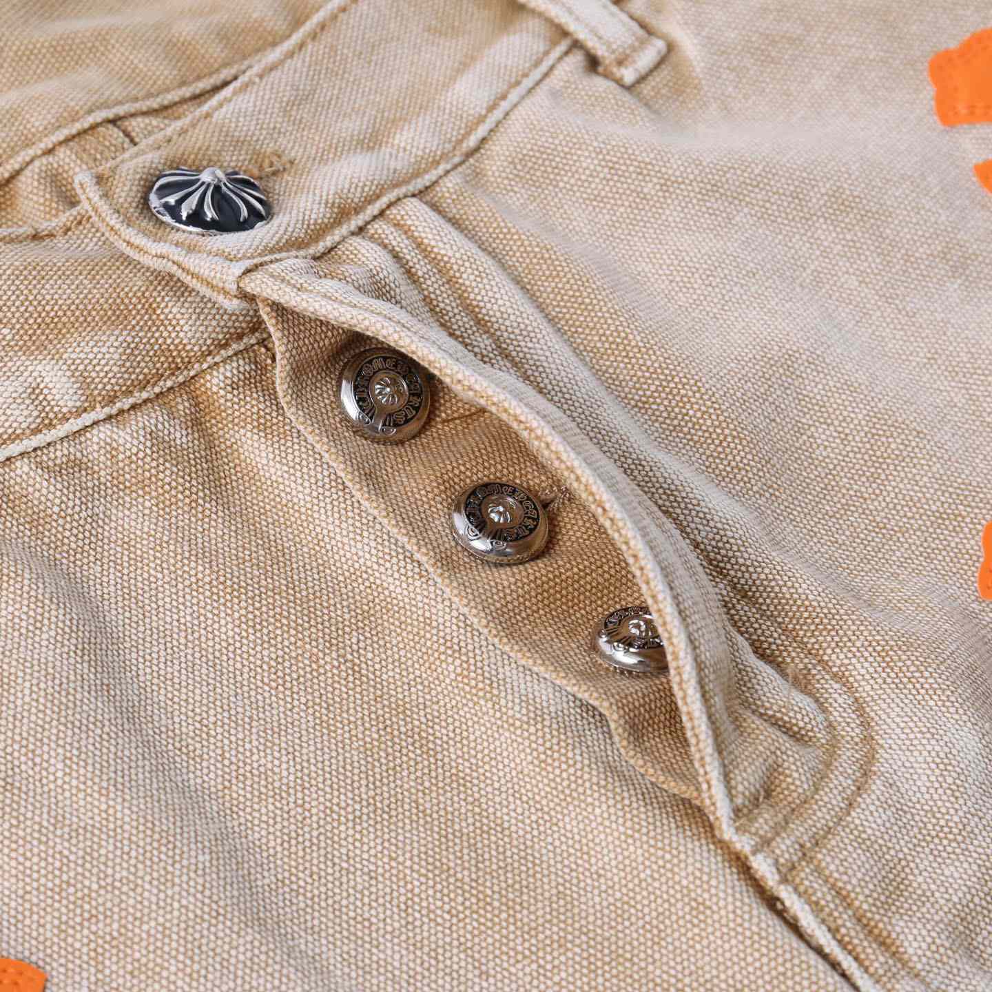 Chrome Hearts Denim Shorts - FashionPlug