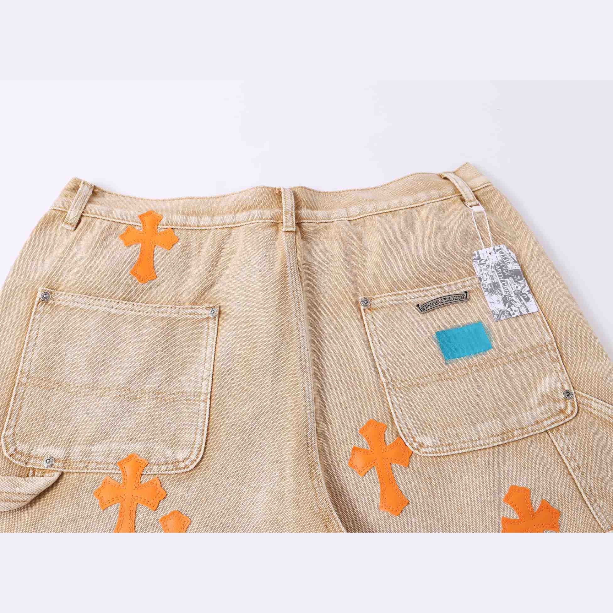 Chrome Hearts Denim Shorts - FashionPlug