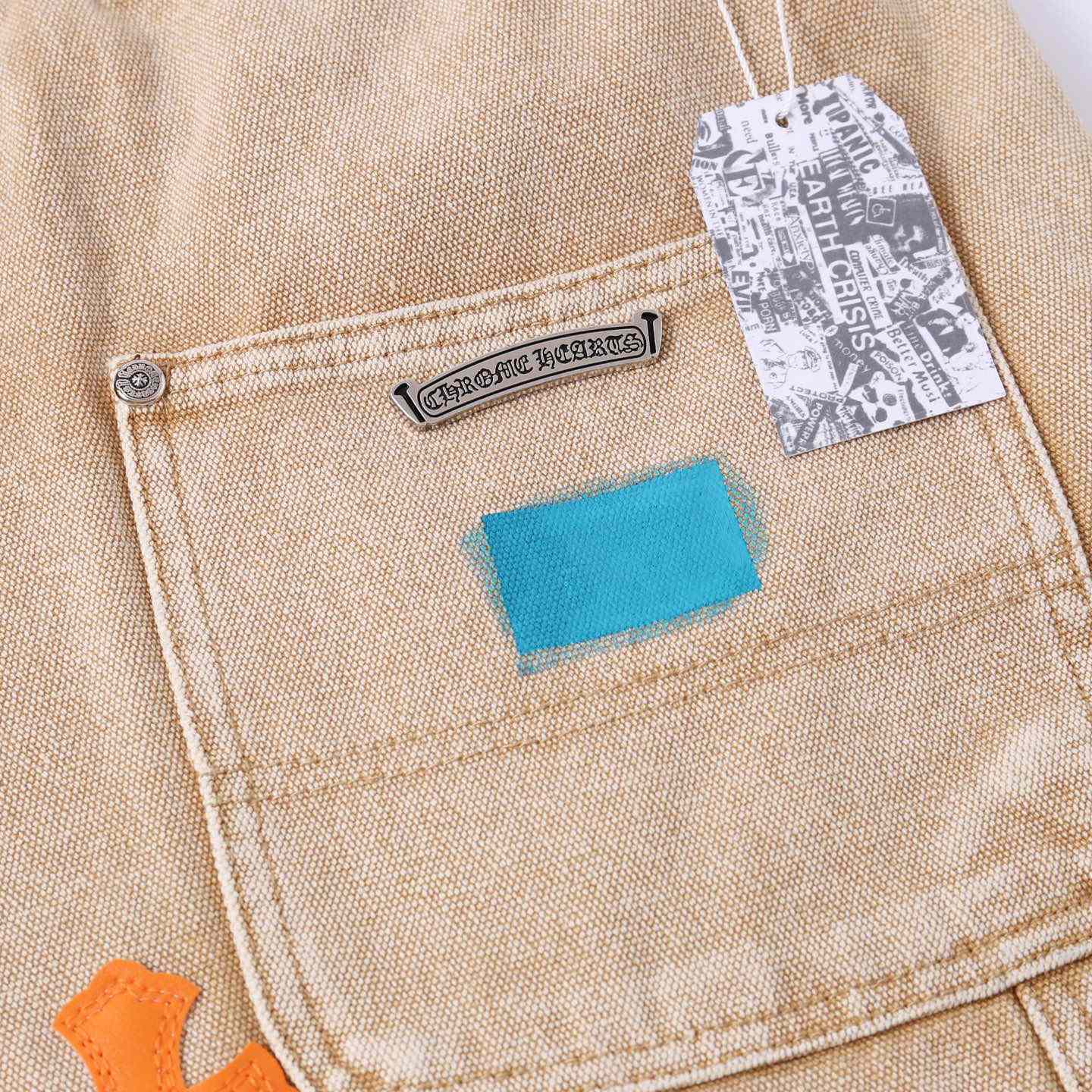 Chrome Hearts Denim Shorts - FashionPlug