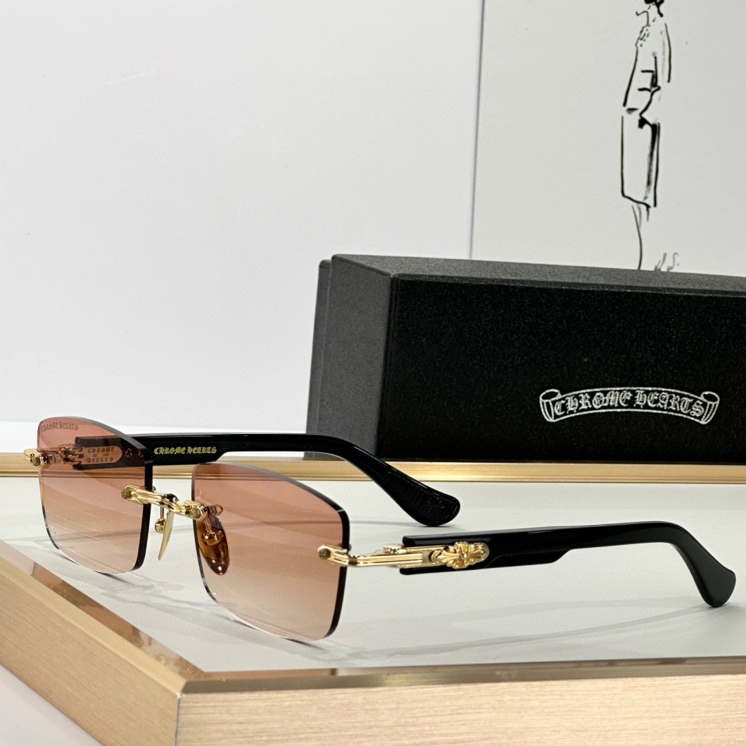Chrome Hearts DEEP II Glasses - FashionPlug