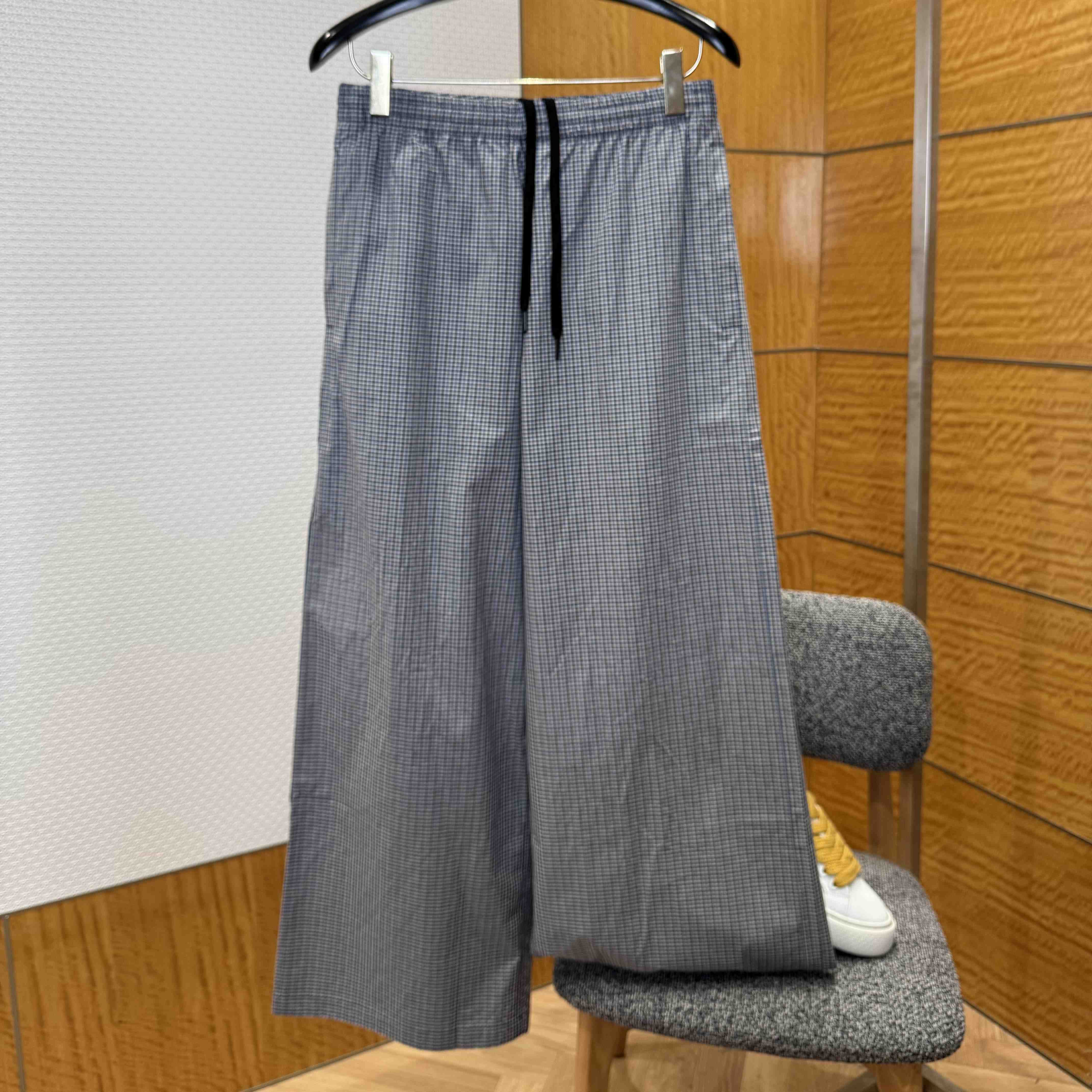 Balenciaga Tracksuit Pants In Blue And Beige - FashionPlug