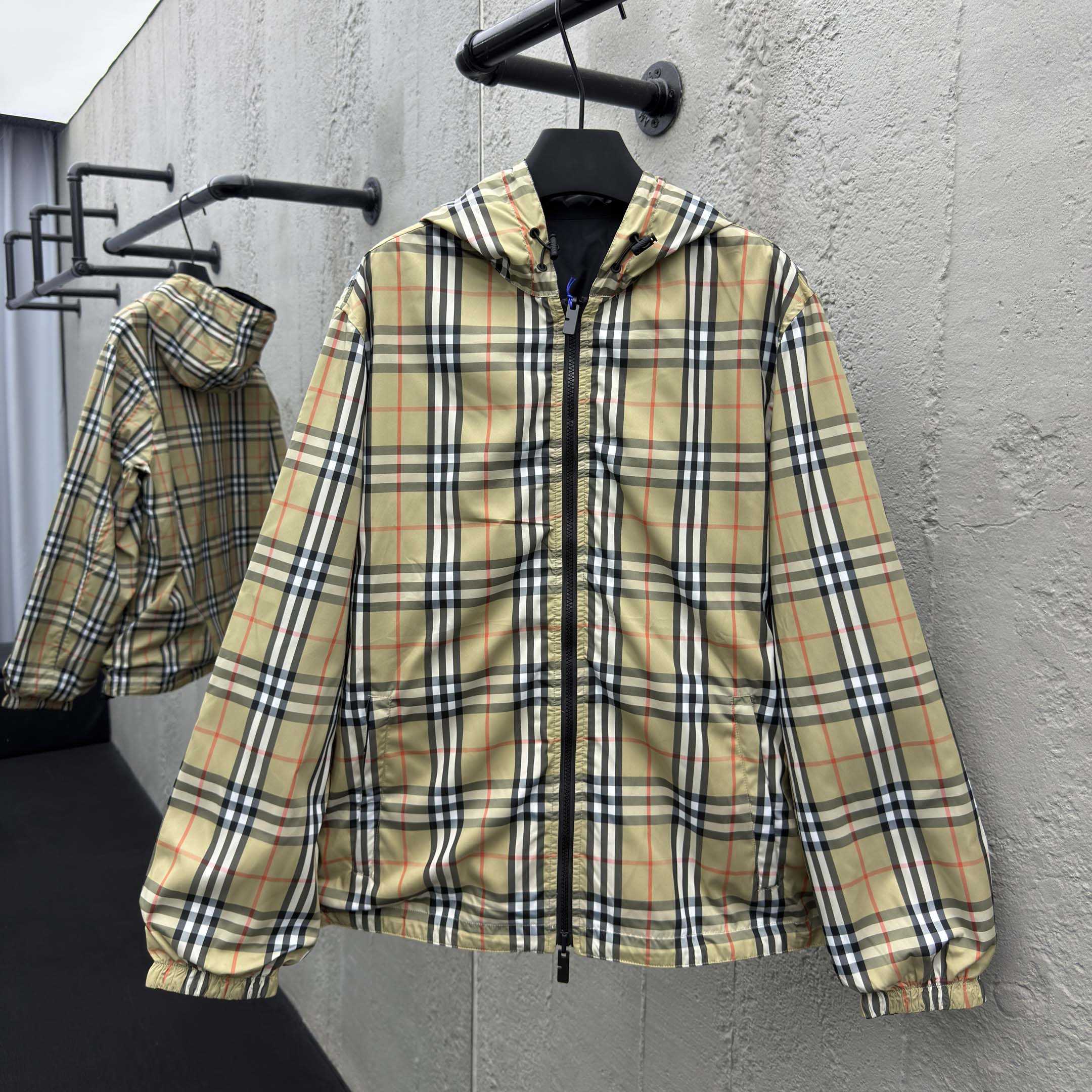 Burberry Check Jacket - FashionPlug