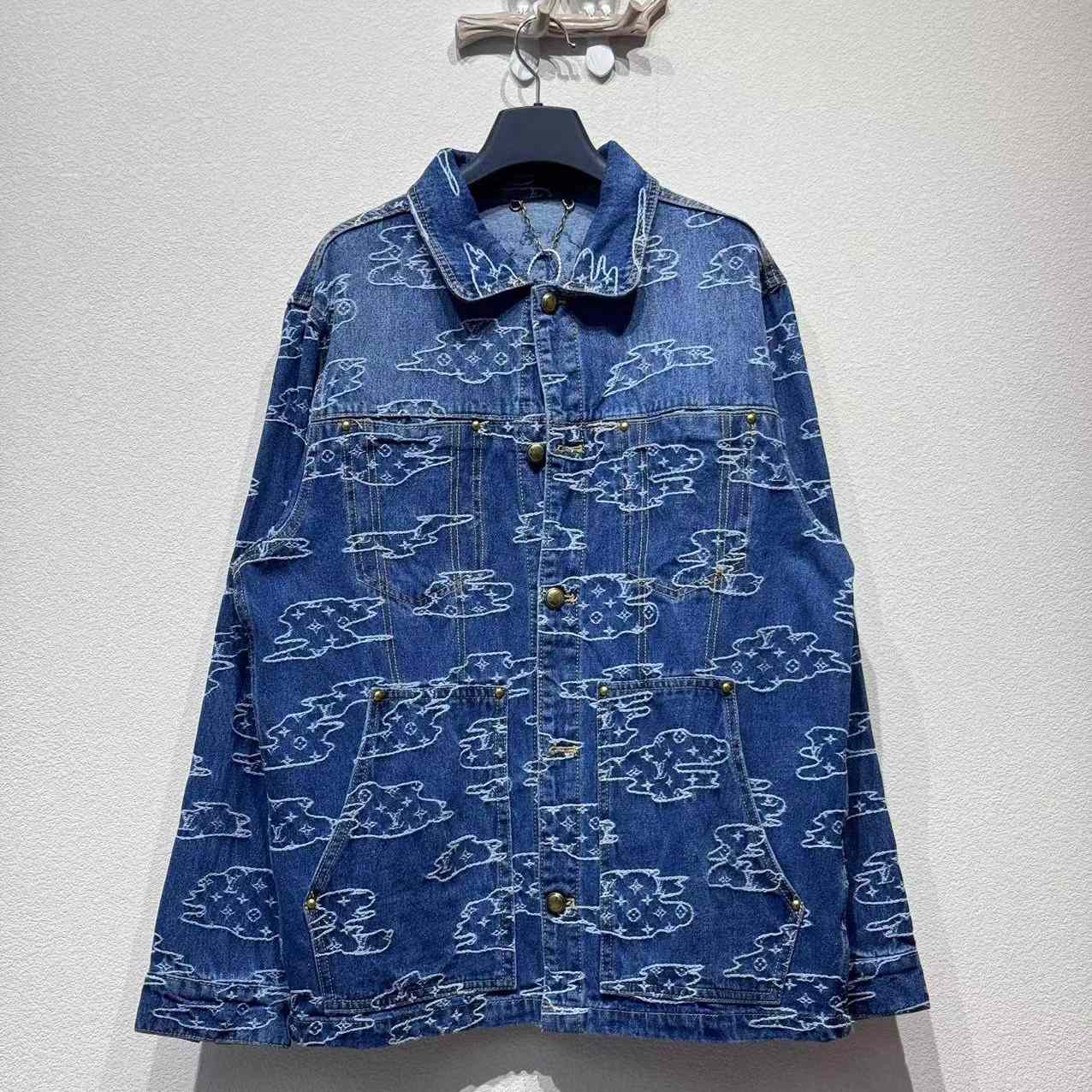 Louis Vuitton Monogram Denim Jacket - FashionPlug