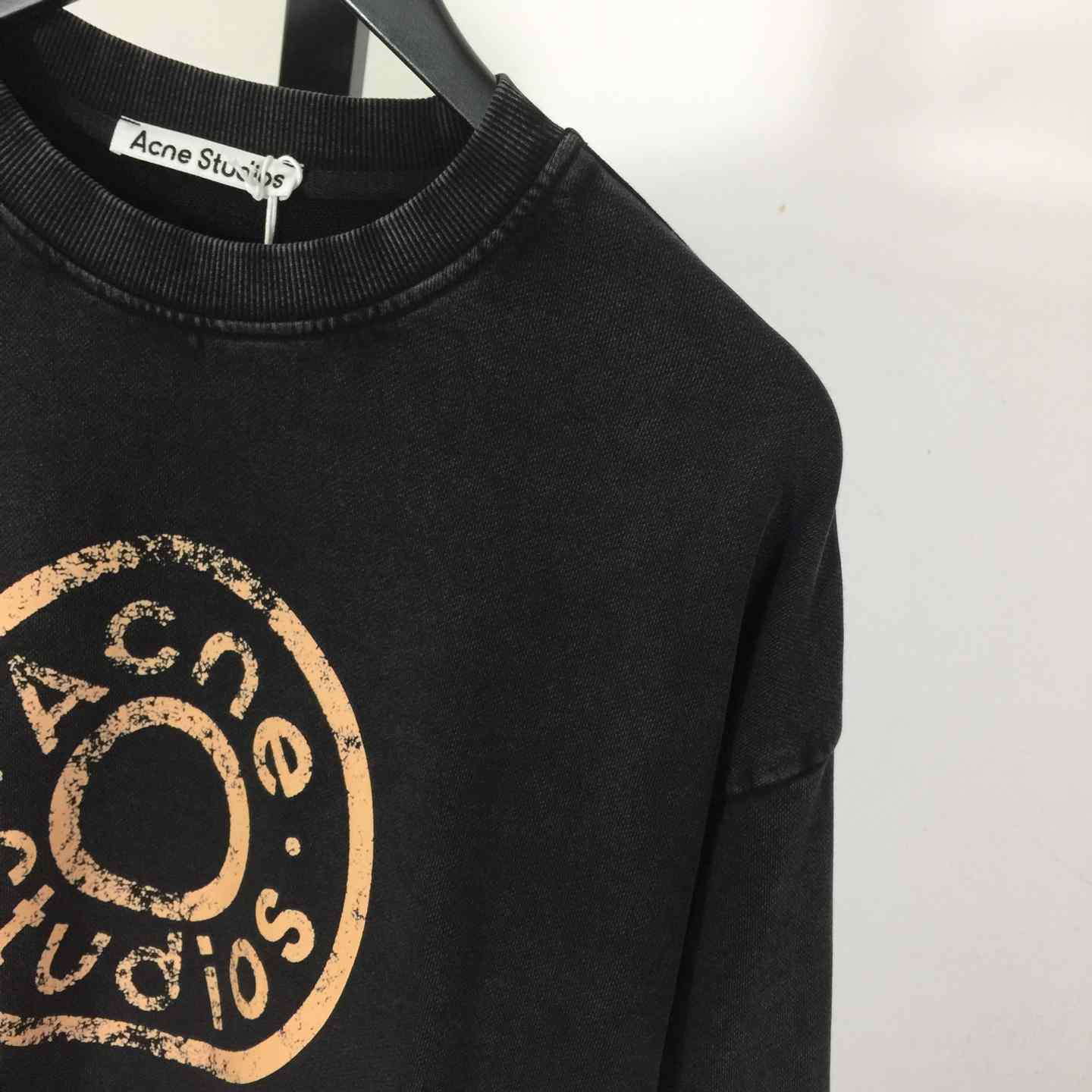 Acne Studios Printed Logo Sweatshirt - FashionPlug