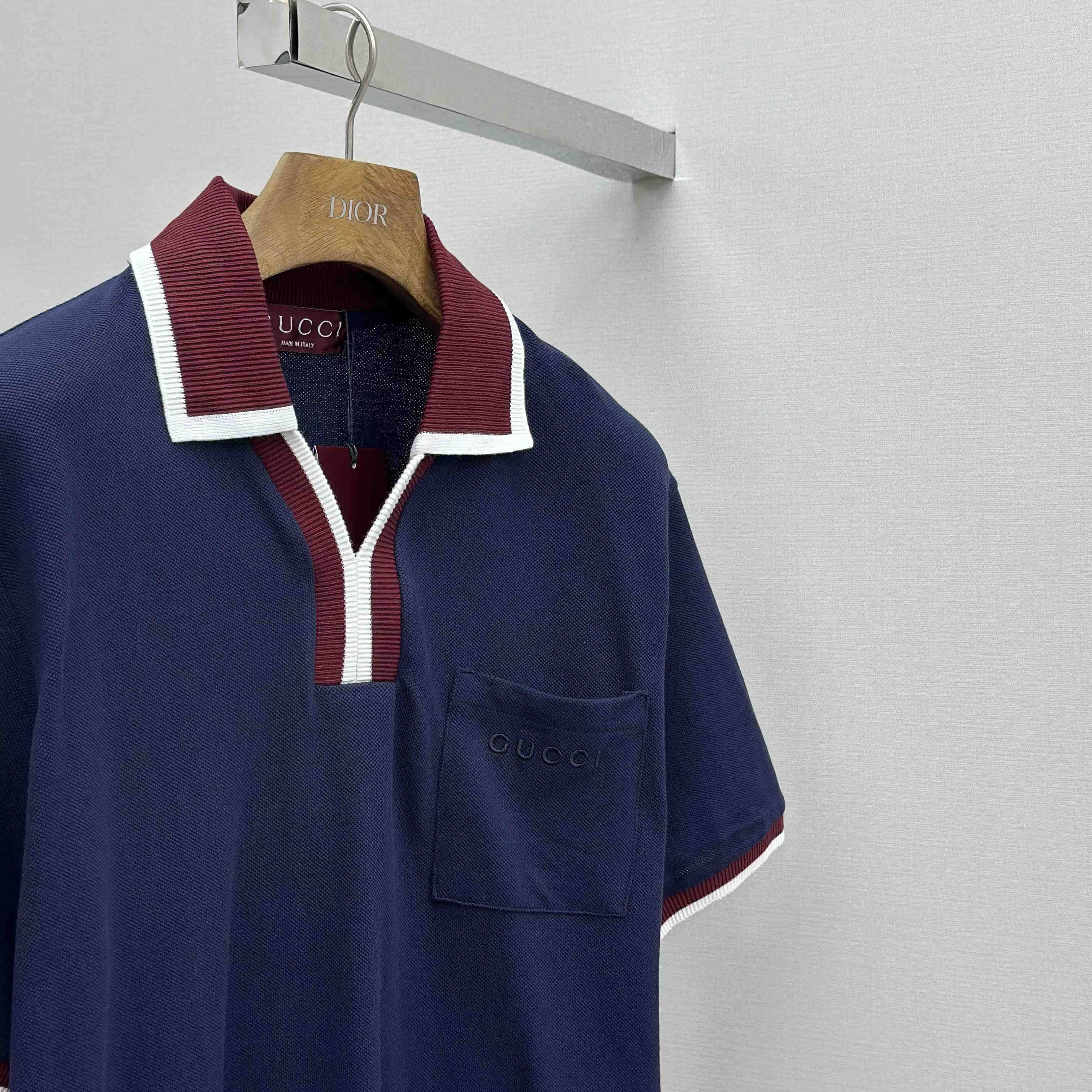 Gucci Cotton Piquet Polo Shirt - FashionPlug