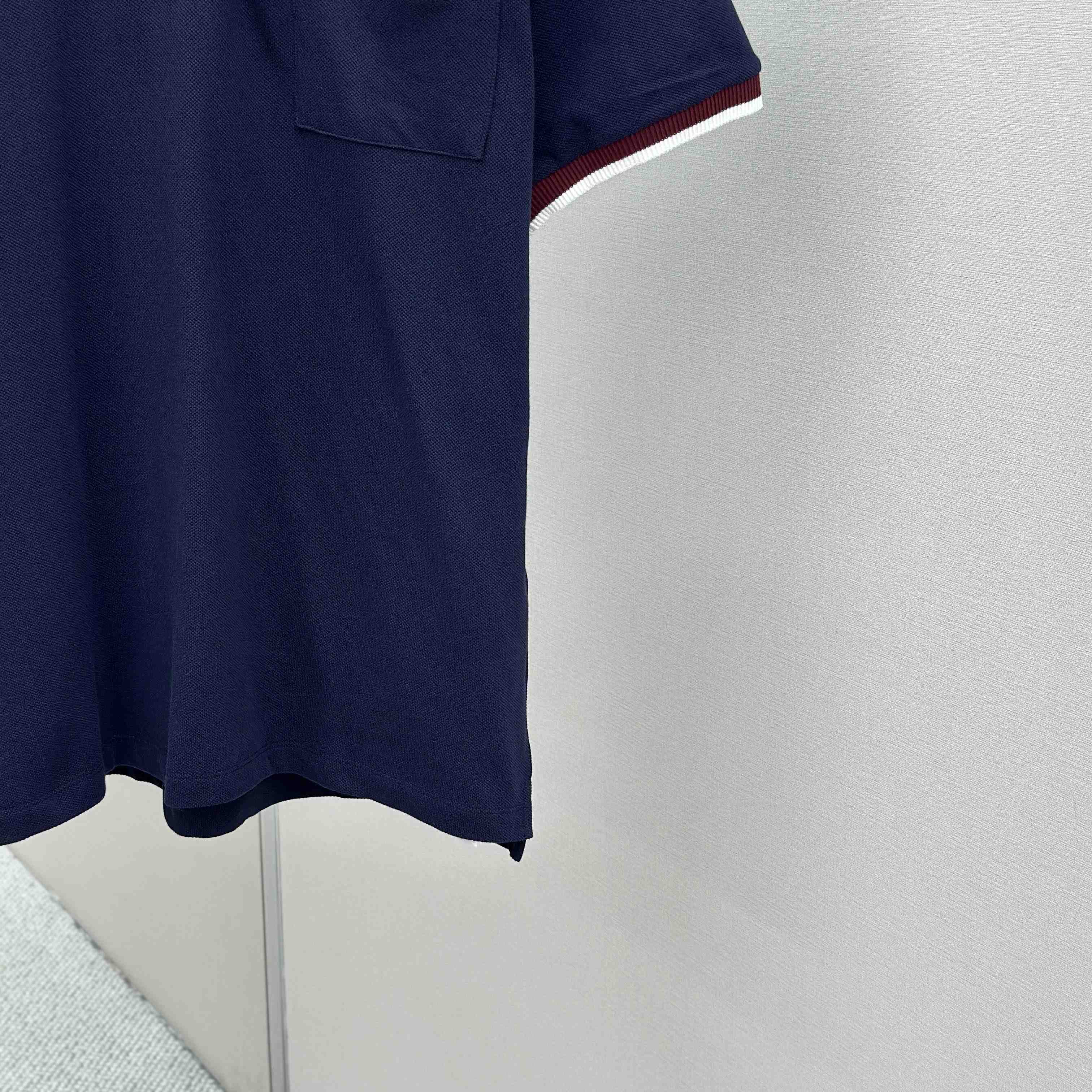 Gucci Cotton Piquet Polo Shirt - FashionPlug