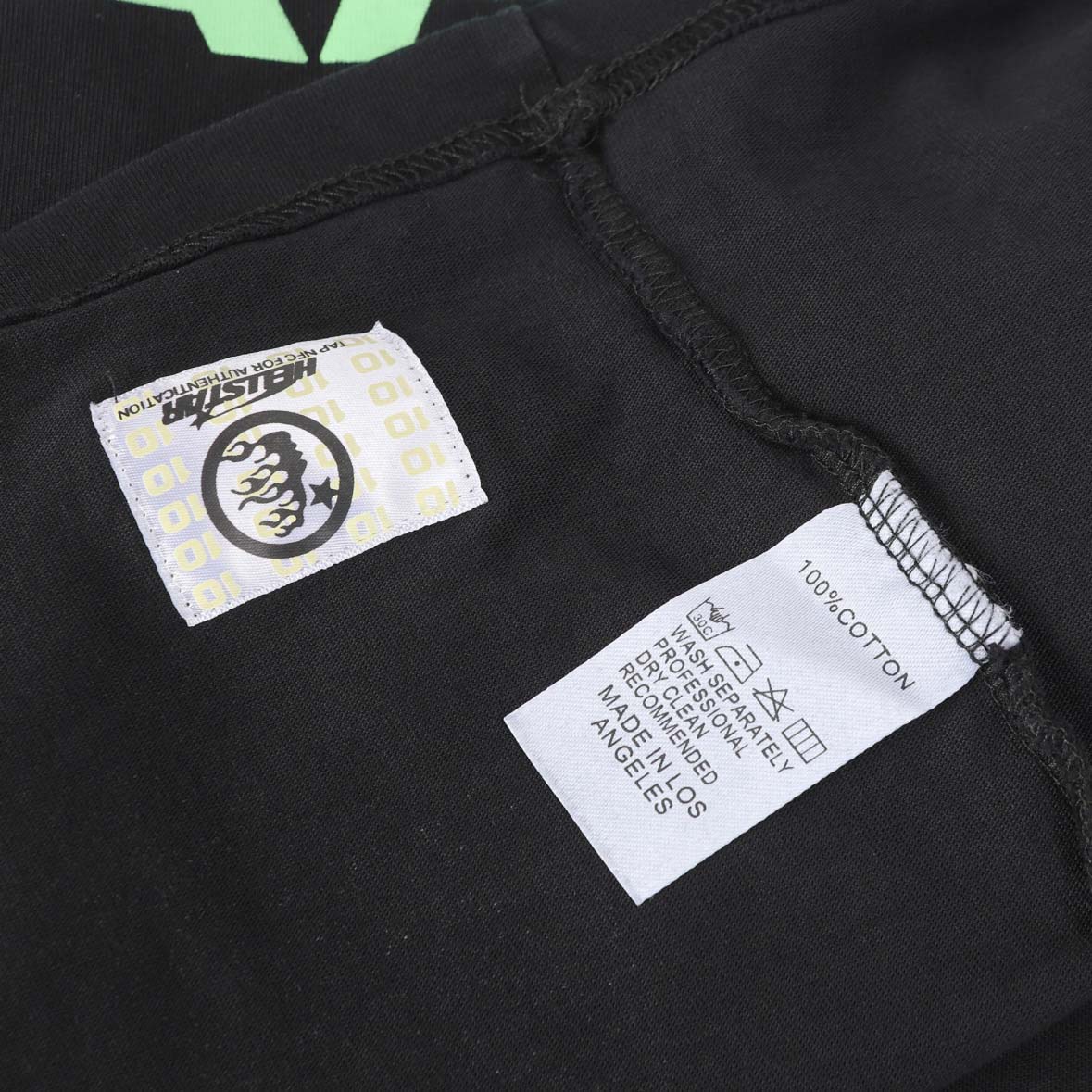Hellstar Star Green Angry Person Tee - FashionPlug