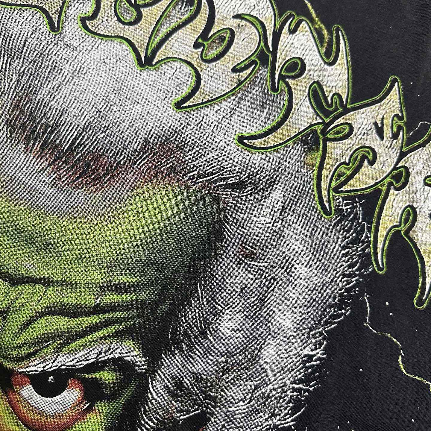 Hellstar Star Green Angry Person Tee - FashionPlug