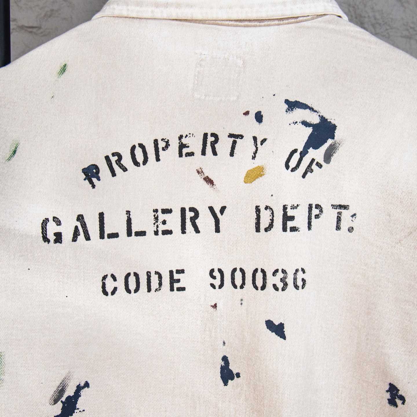 Gallery Dept. EP Jacket 'Antique White'  - FashionPlug