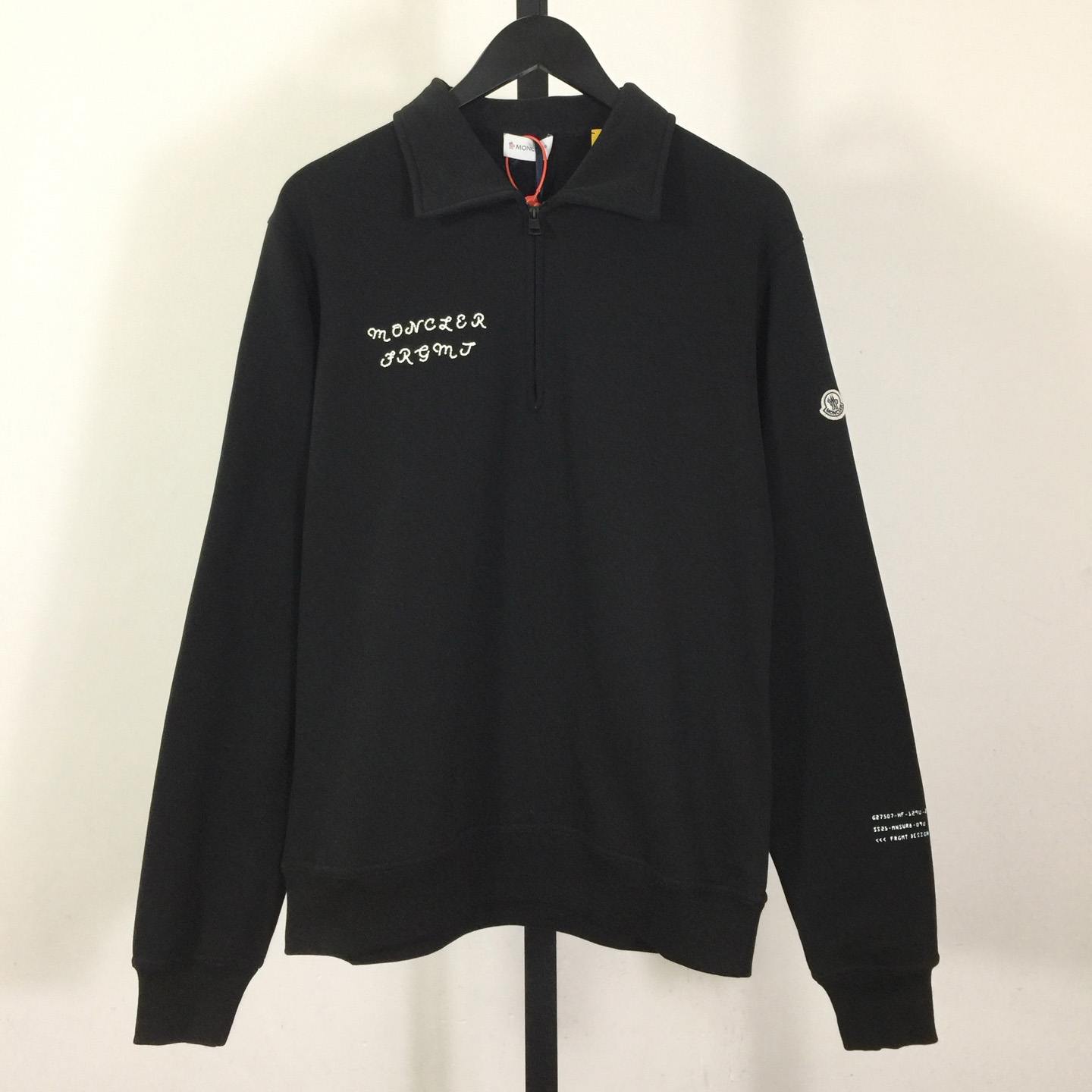 Moncler x FRGMT Zip-Up Cotton Sweatshirt - FashionPlug