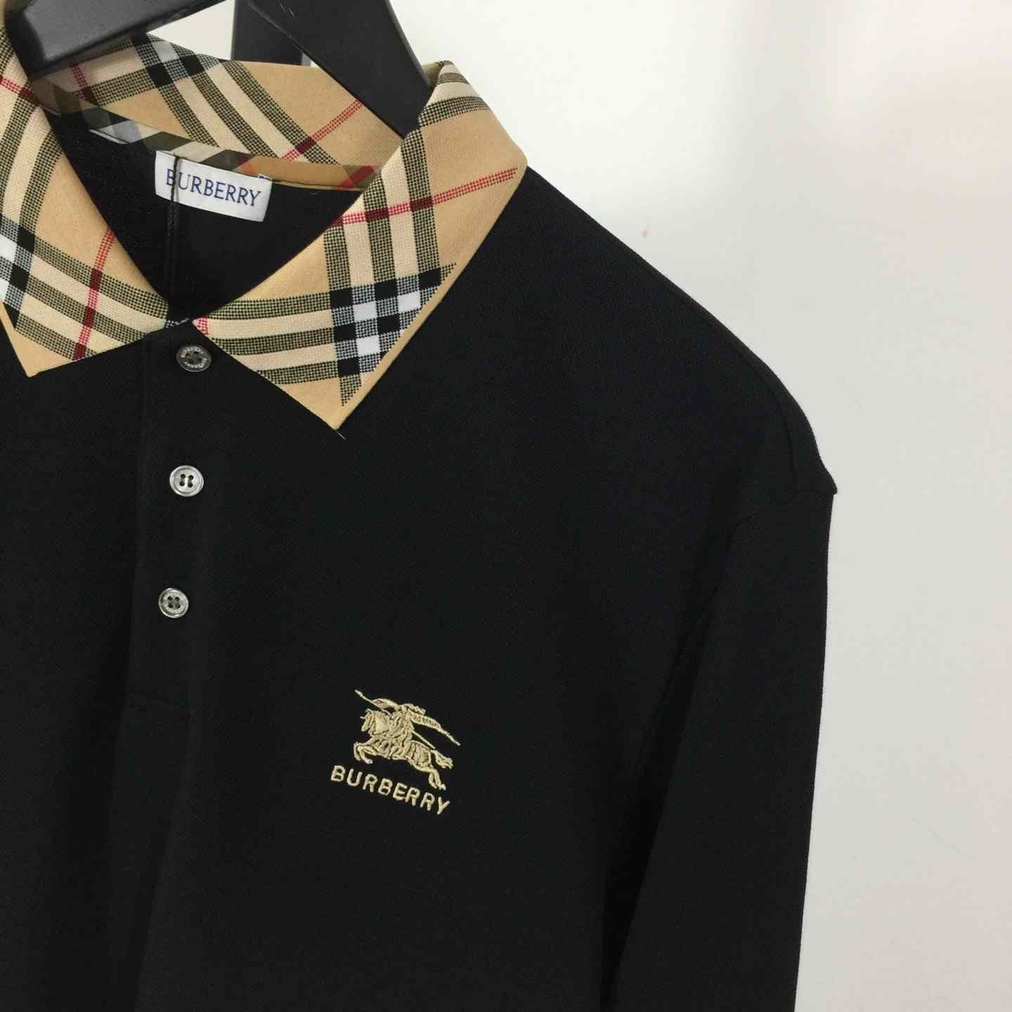 Burberry Cotton Polo Shirt - FashionPlug