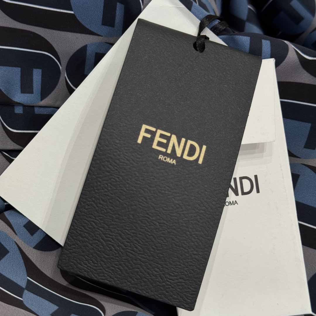 Fendi Men's Reversible Nylon Windbreaker - FashionPlug