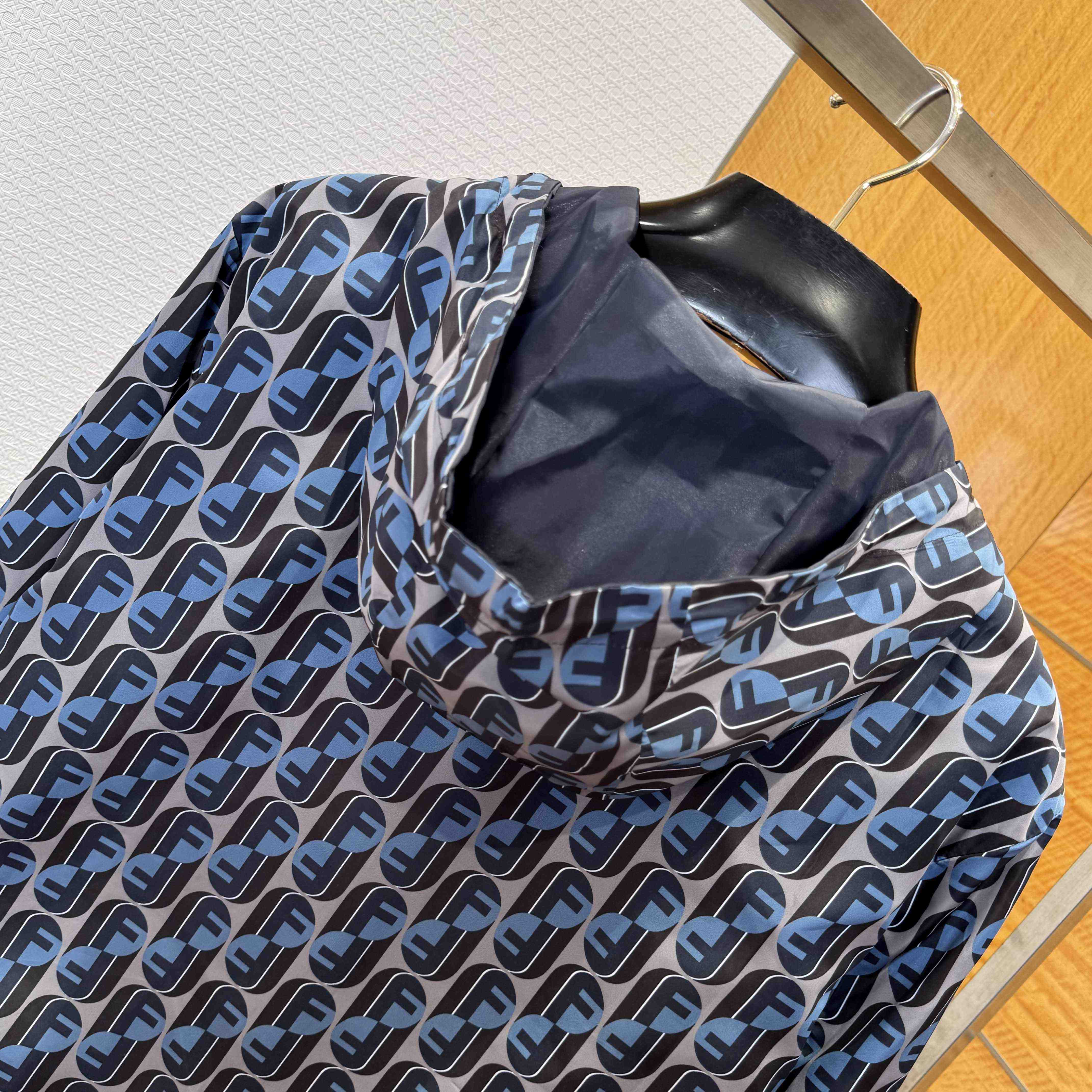Fendi Men's Reversible Nylon Windbreaker - FashionPlug