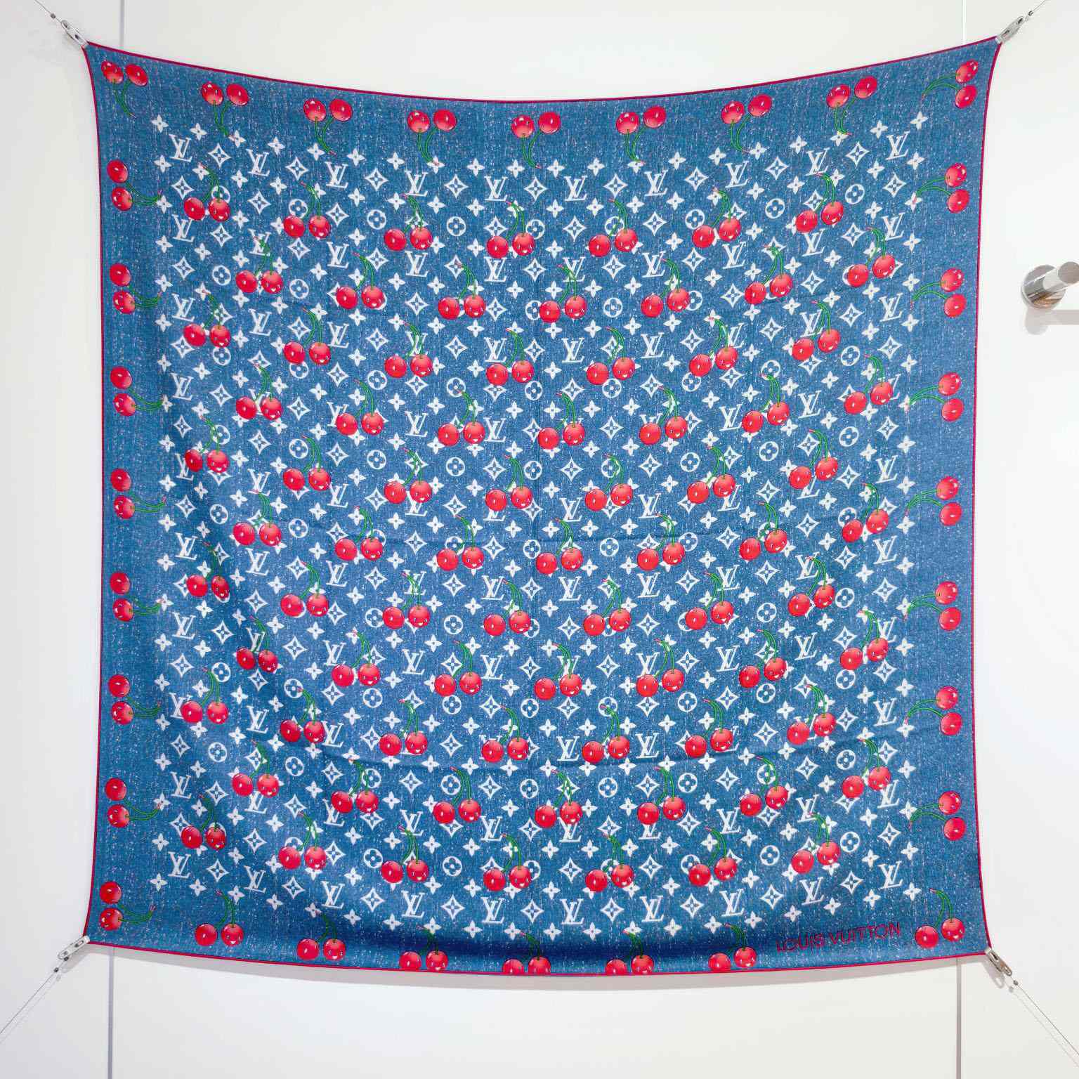 Louis Vuitton LV x TM Monogram Shawl   140*140cm - FashionPlug