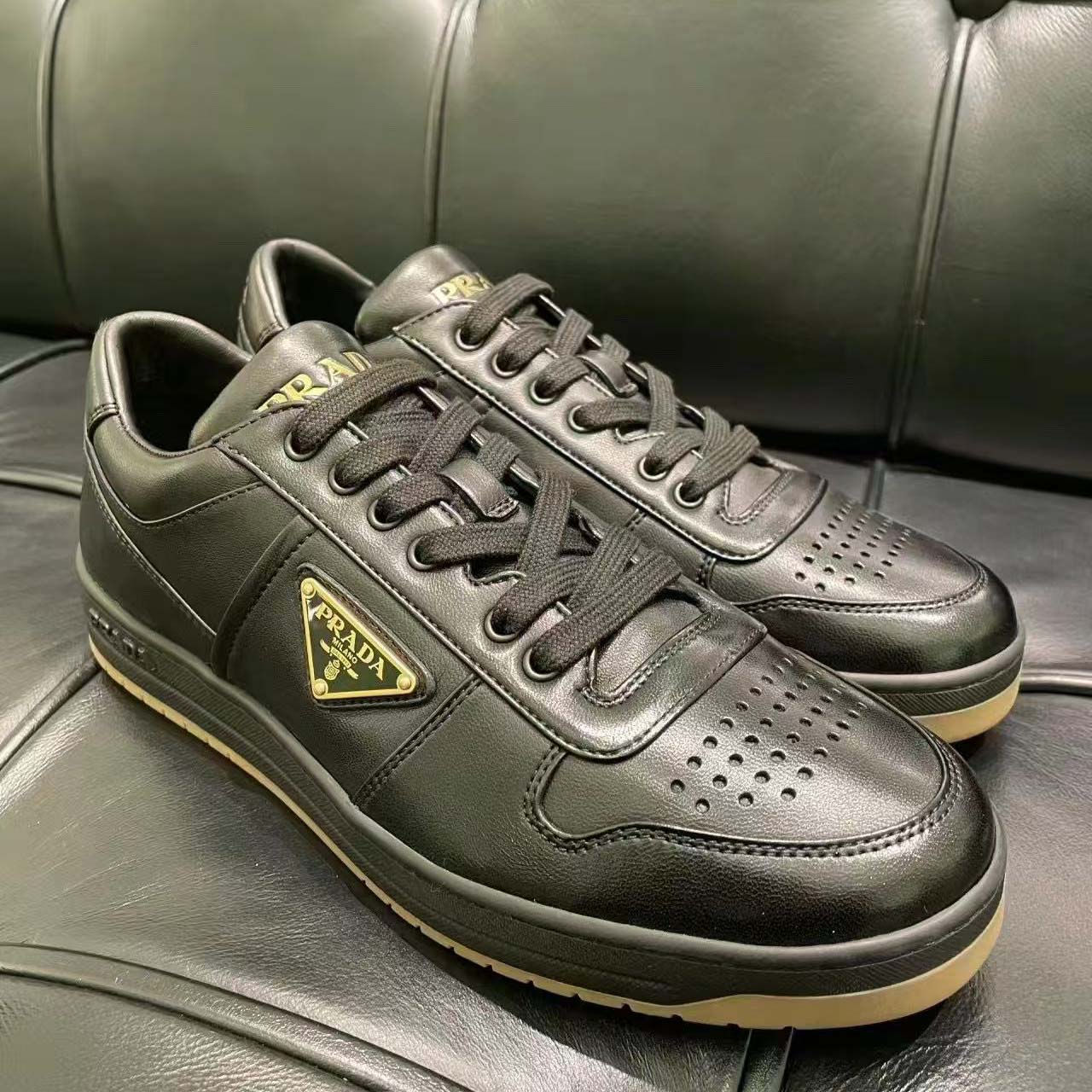Prada Downtown Sneakers - FashionPlug