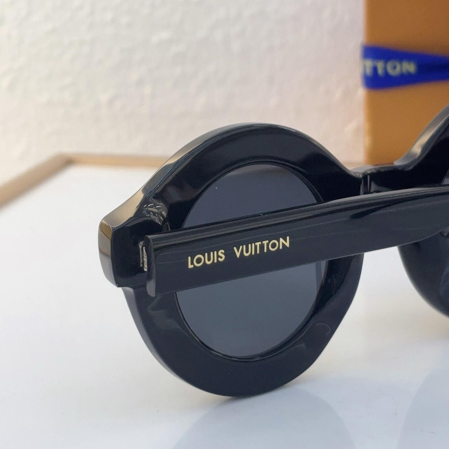 Louis Vuitton LV Super Vision Round Sunglasses   Z2737U Z2386U - FashionPlug