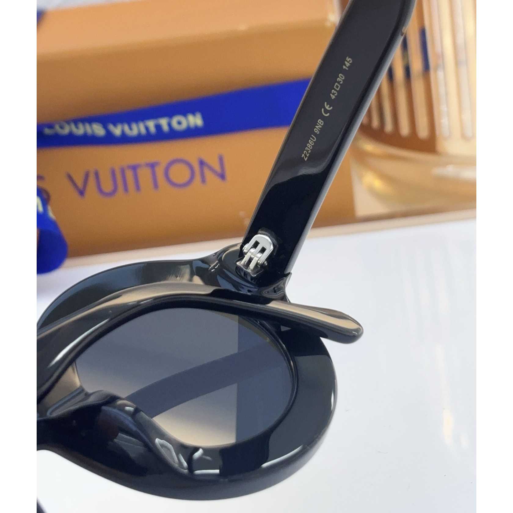 Louis Vuitton LV Super Vision Round Sunglasses   Z2737U Z2386U - FashionPlug