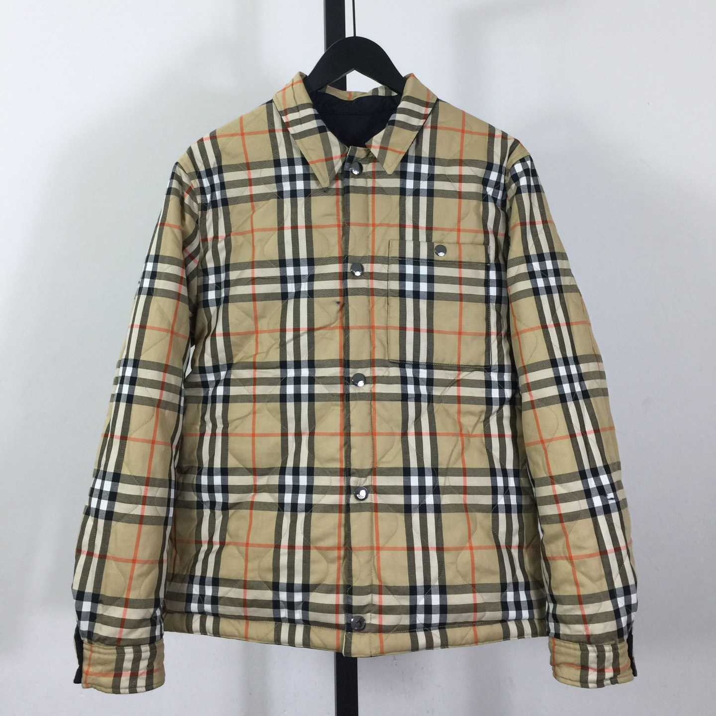 Burberry Reversible Check Jacket - FashionPlug