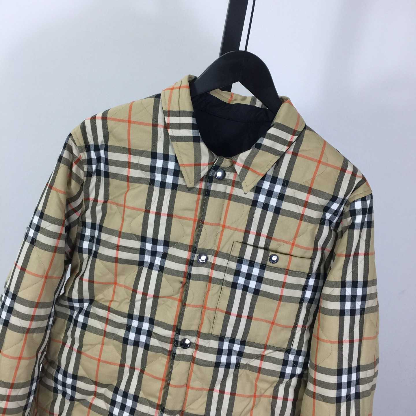 Burberry Reversible Check Jacket - FashionPlug