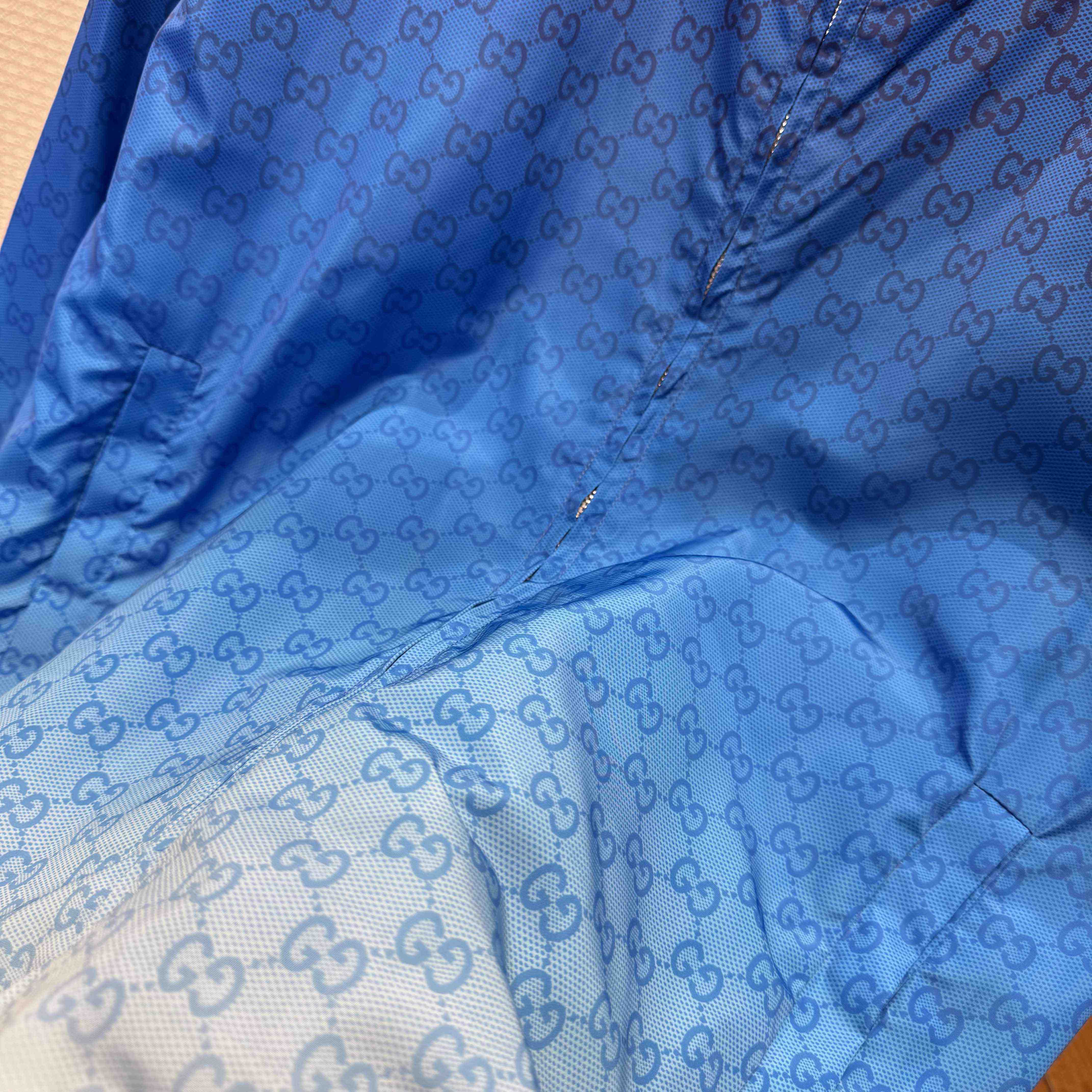 Gucci Printed Technical Poplin Zip Jacket - FashionPlug