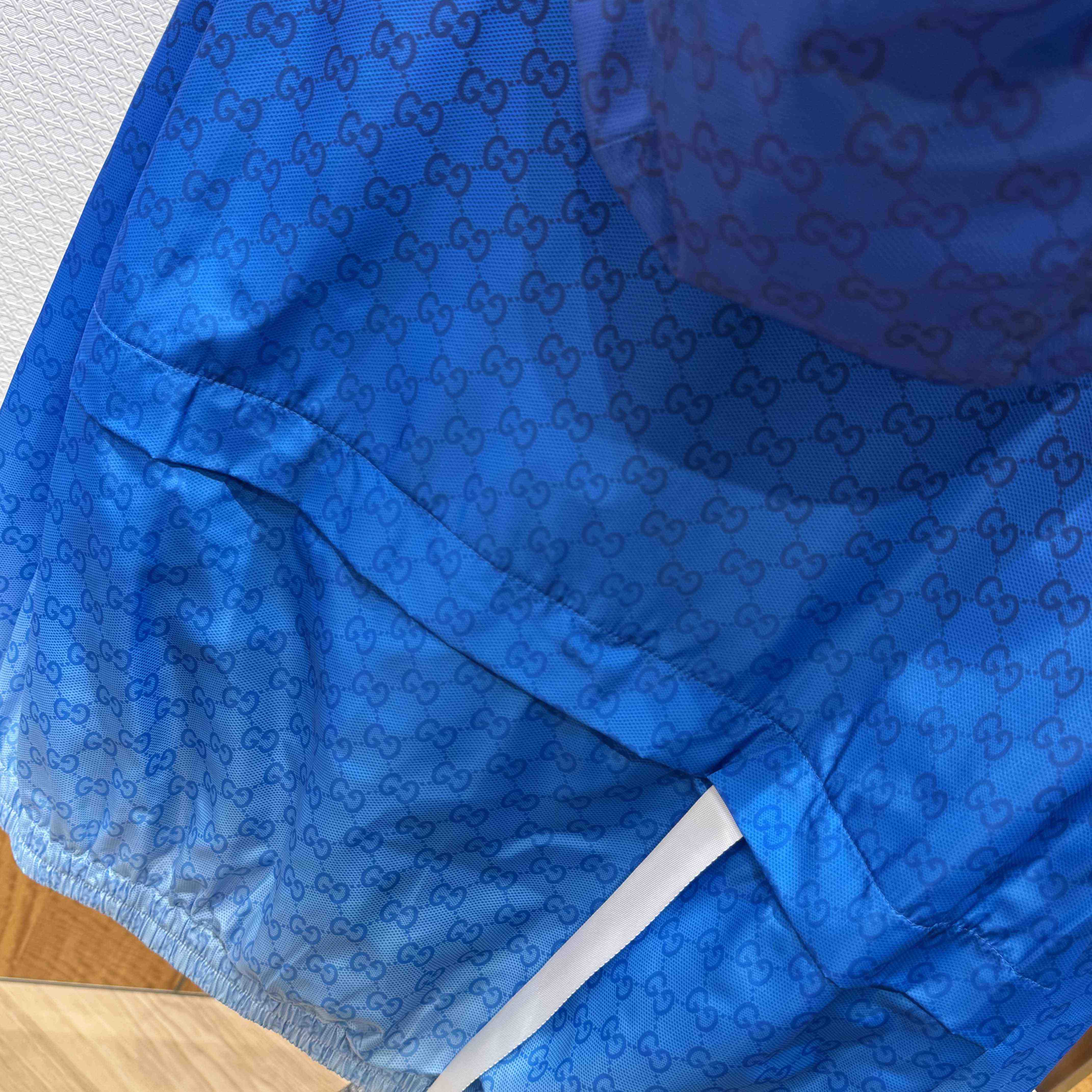 Gucci Printed Technical Poplin Zip Jacket - FashionPlug