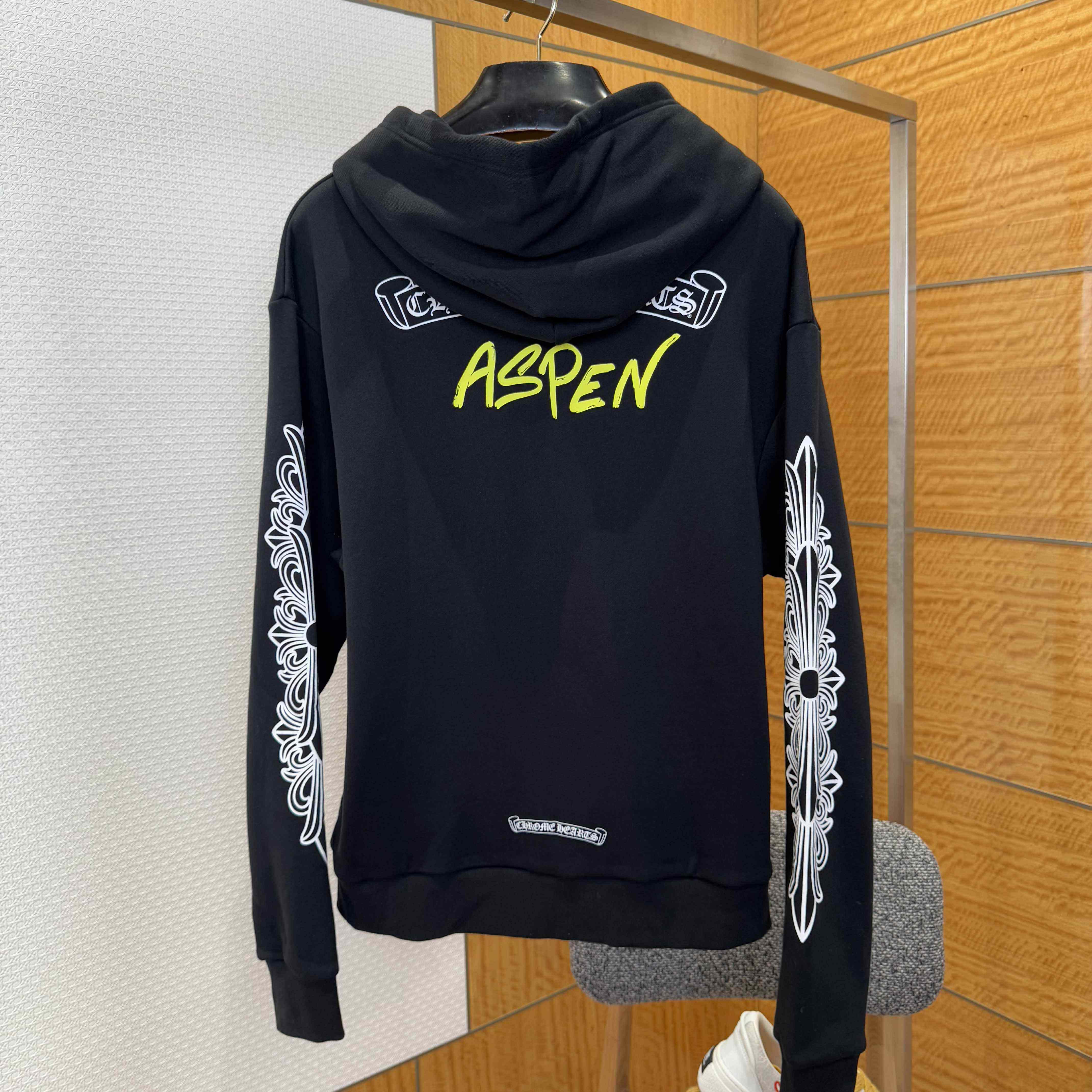 Chrome Hearts Zip Up Hoodie  - FashionPlug