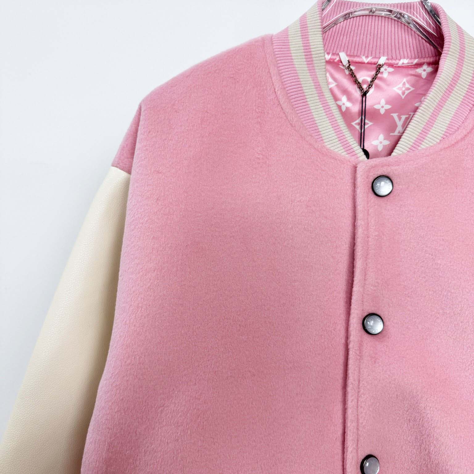 Louis Vuitton Signature Leather Varsity Jacket   1AILZ2 - FashionPlug