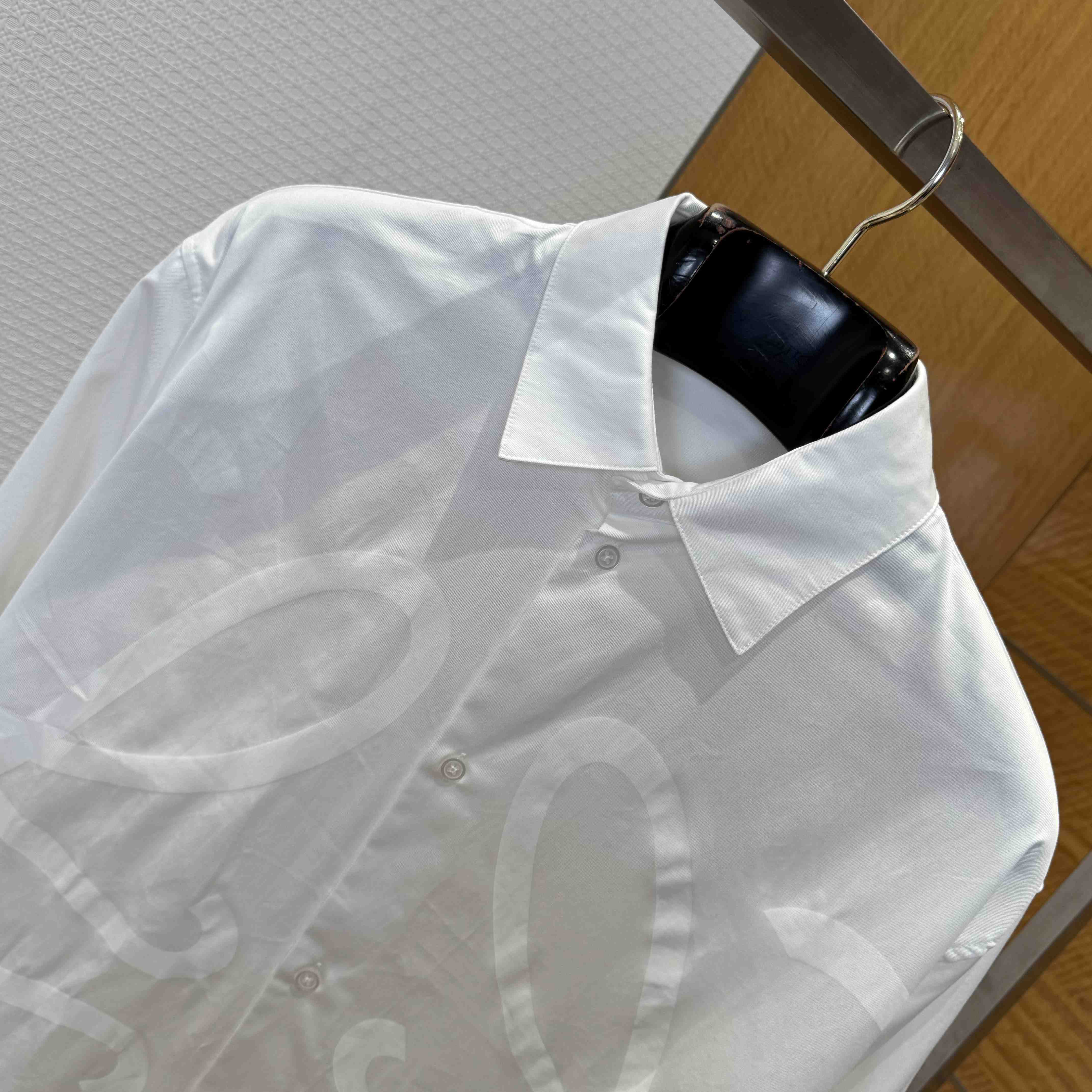 Loewe Anagram Shirt In Cotton - FashionPlug