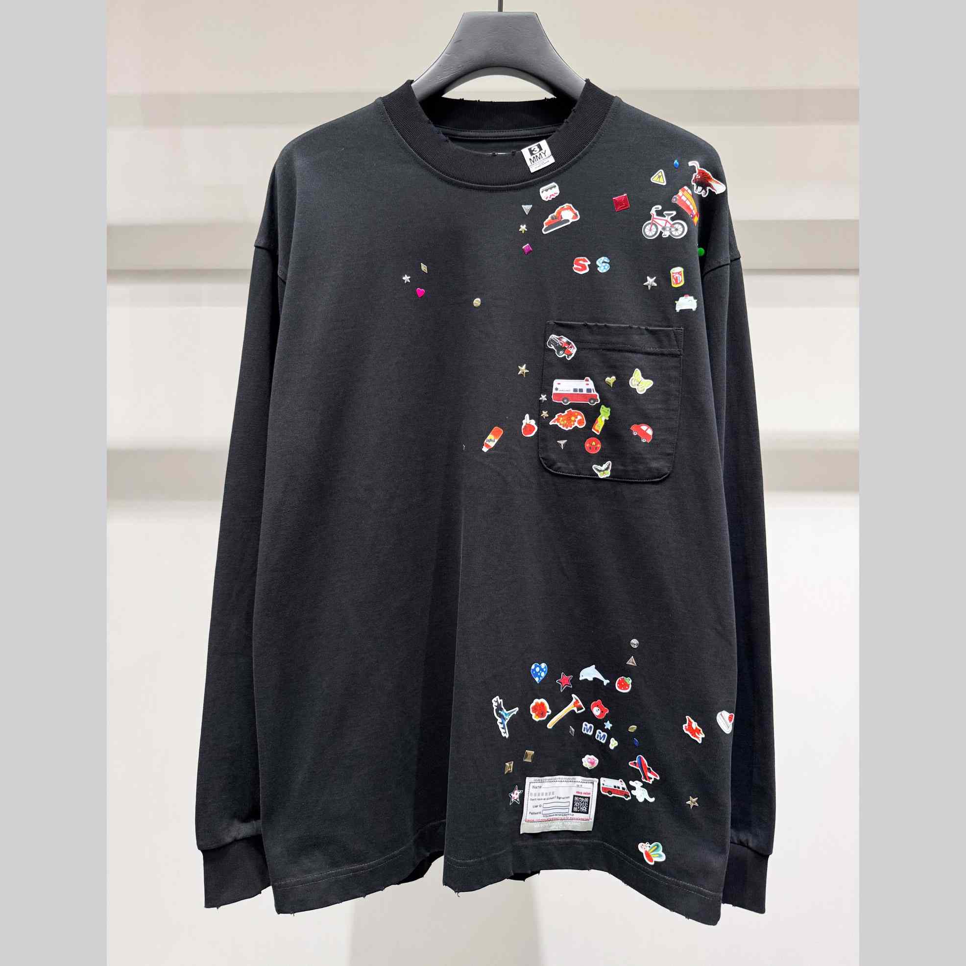 Mihara Yasuhiro Triple Layered Tee - FashionPlug