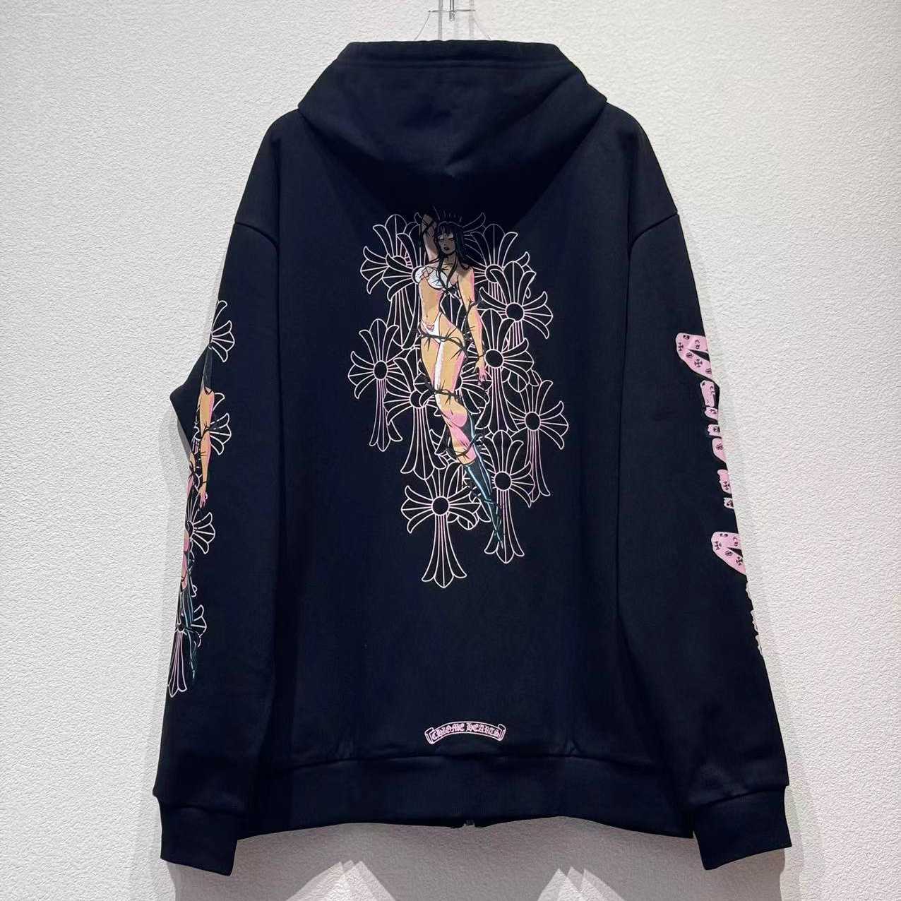 Chrome Hearts x Deadly Dol Hoodie - FashionPlug