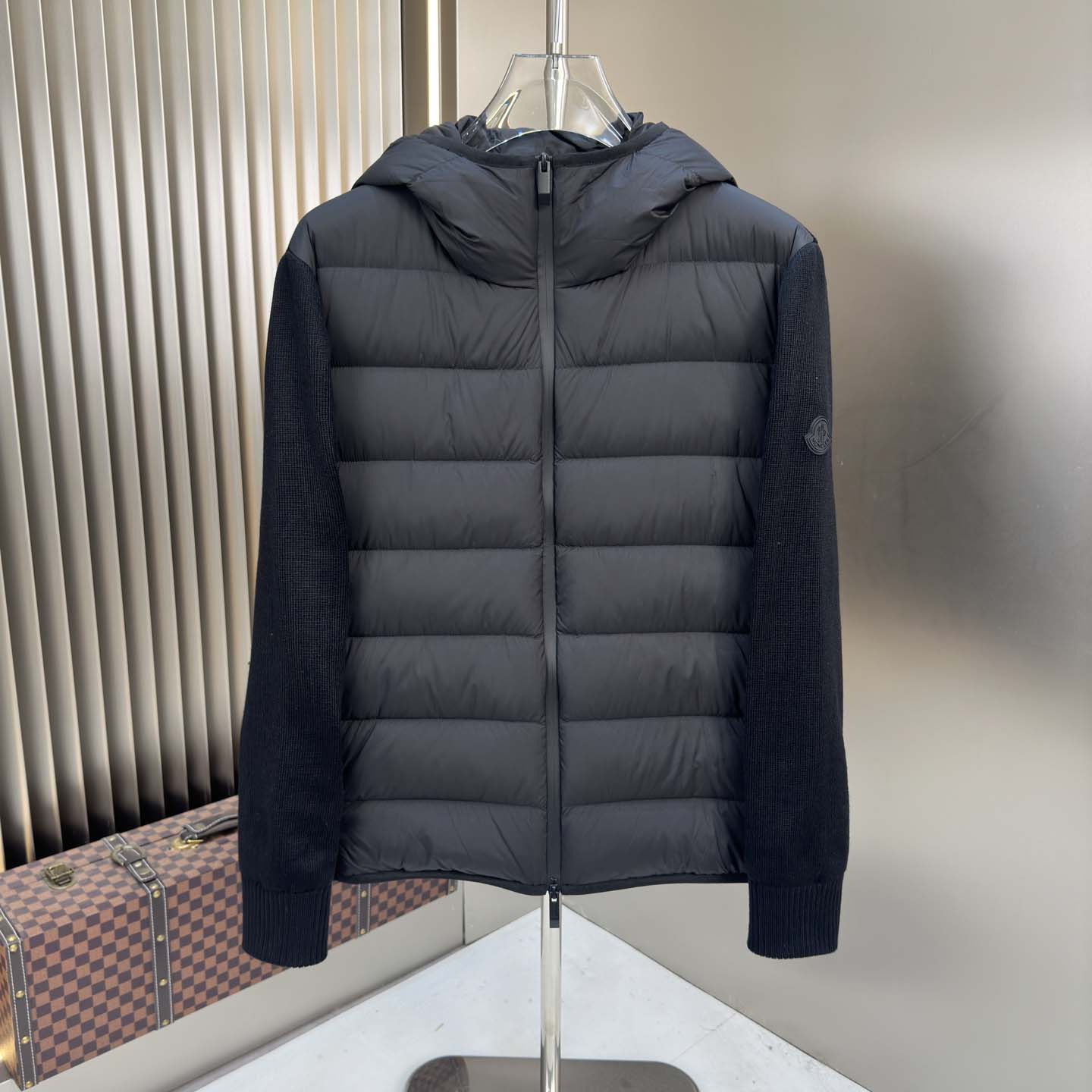 Moncler Hooded Short Down Jacket - FashionPlug